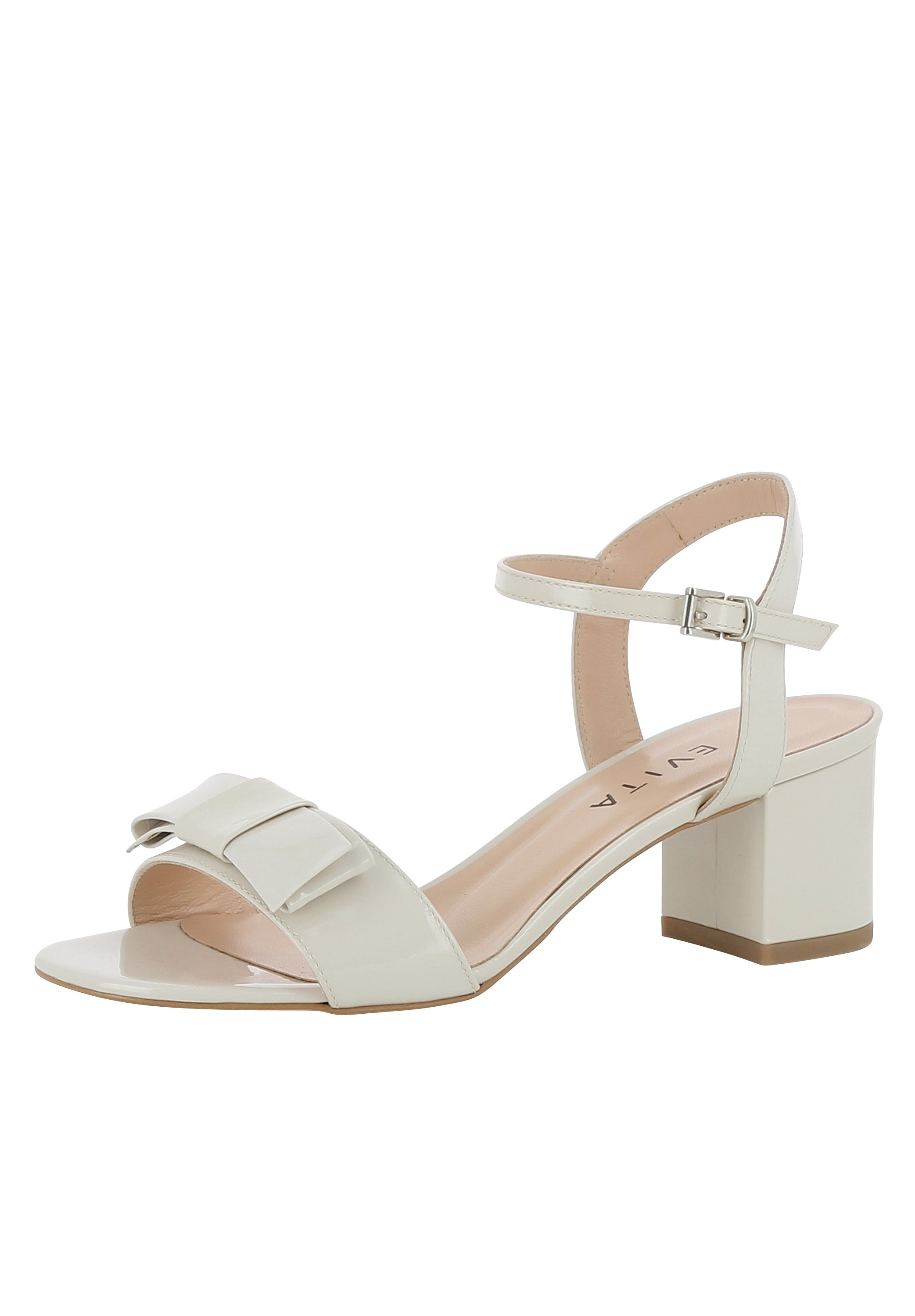 MARIELLA Damen Sandalette - Lackleder beige