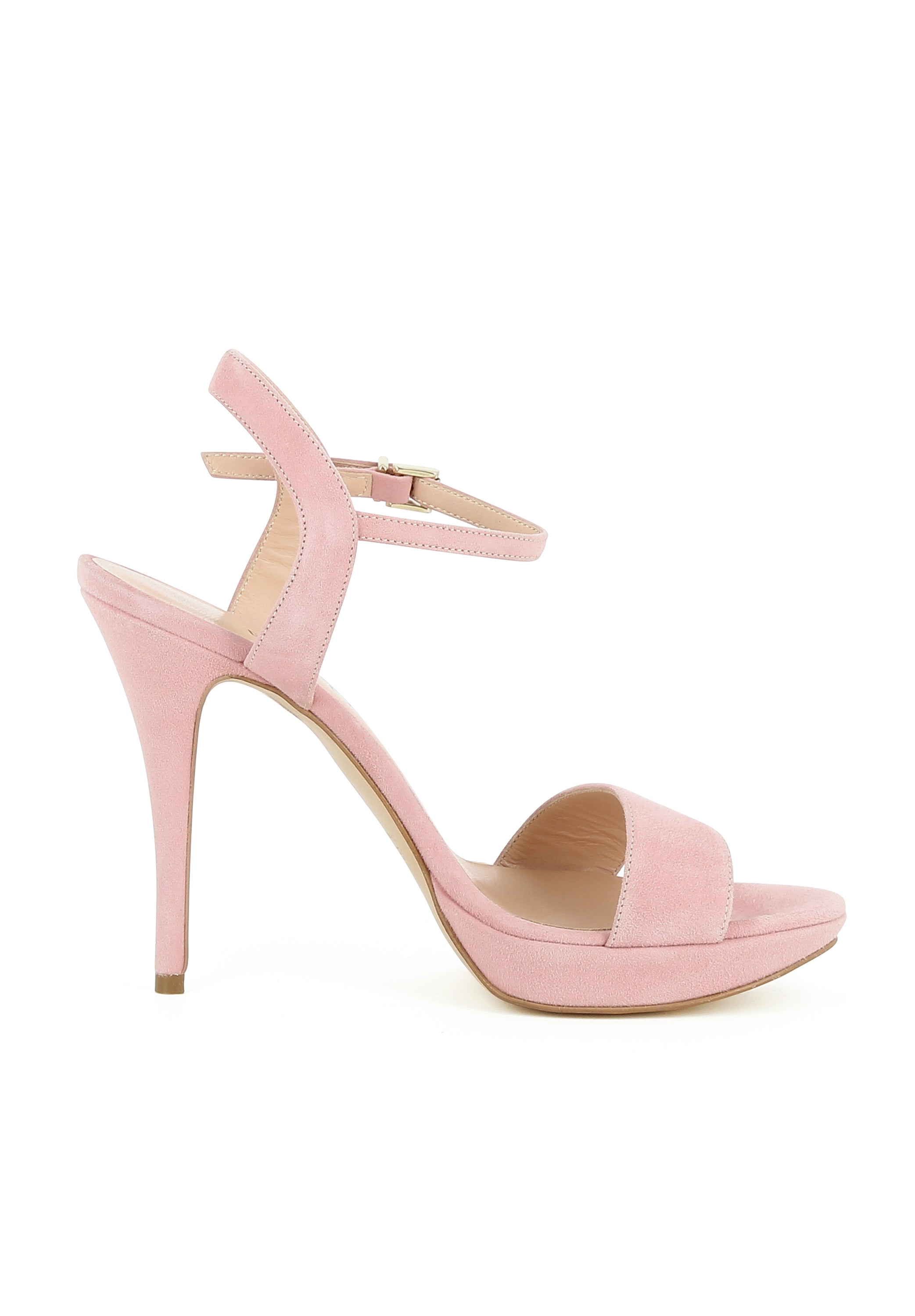 VALERIA Damen Sandalette - Rauleder rosa