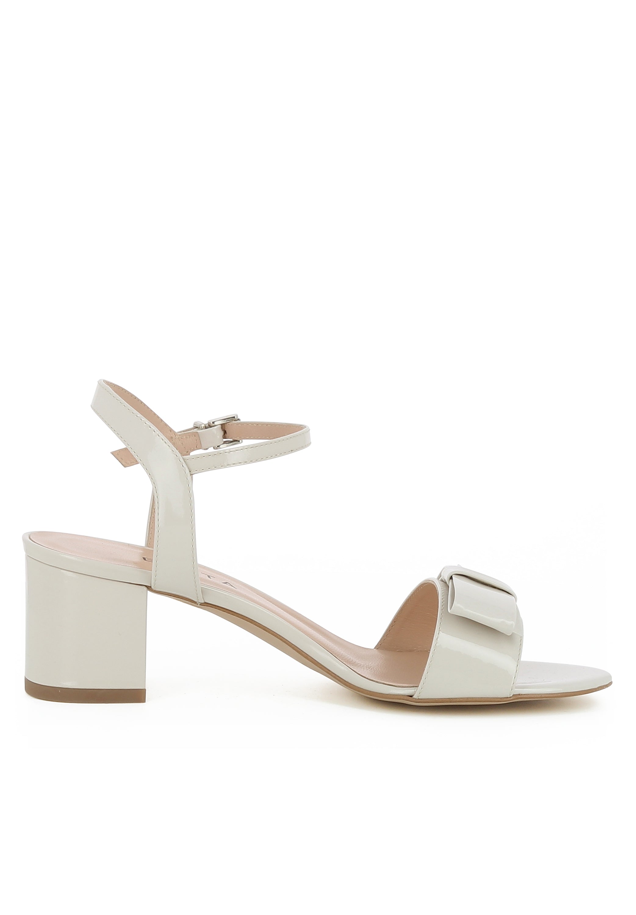 MARIELLA Damen Sandalette - Lackleder beige