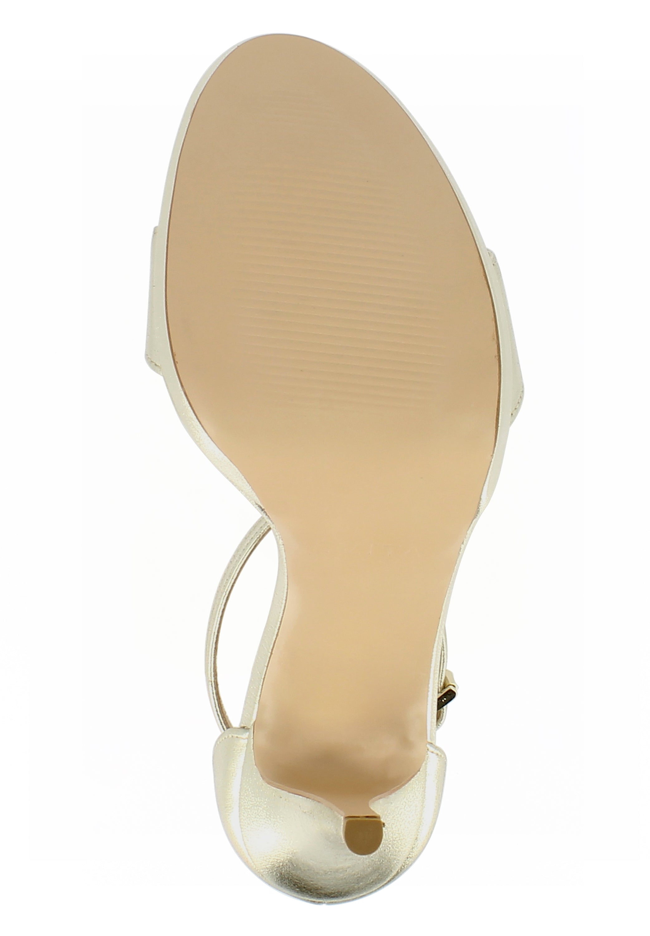 VALERIA Damen Sandalette - Glattleder gold