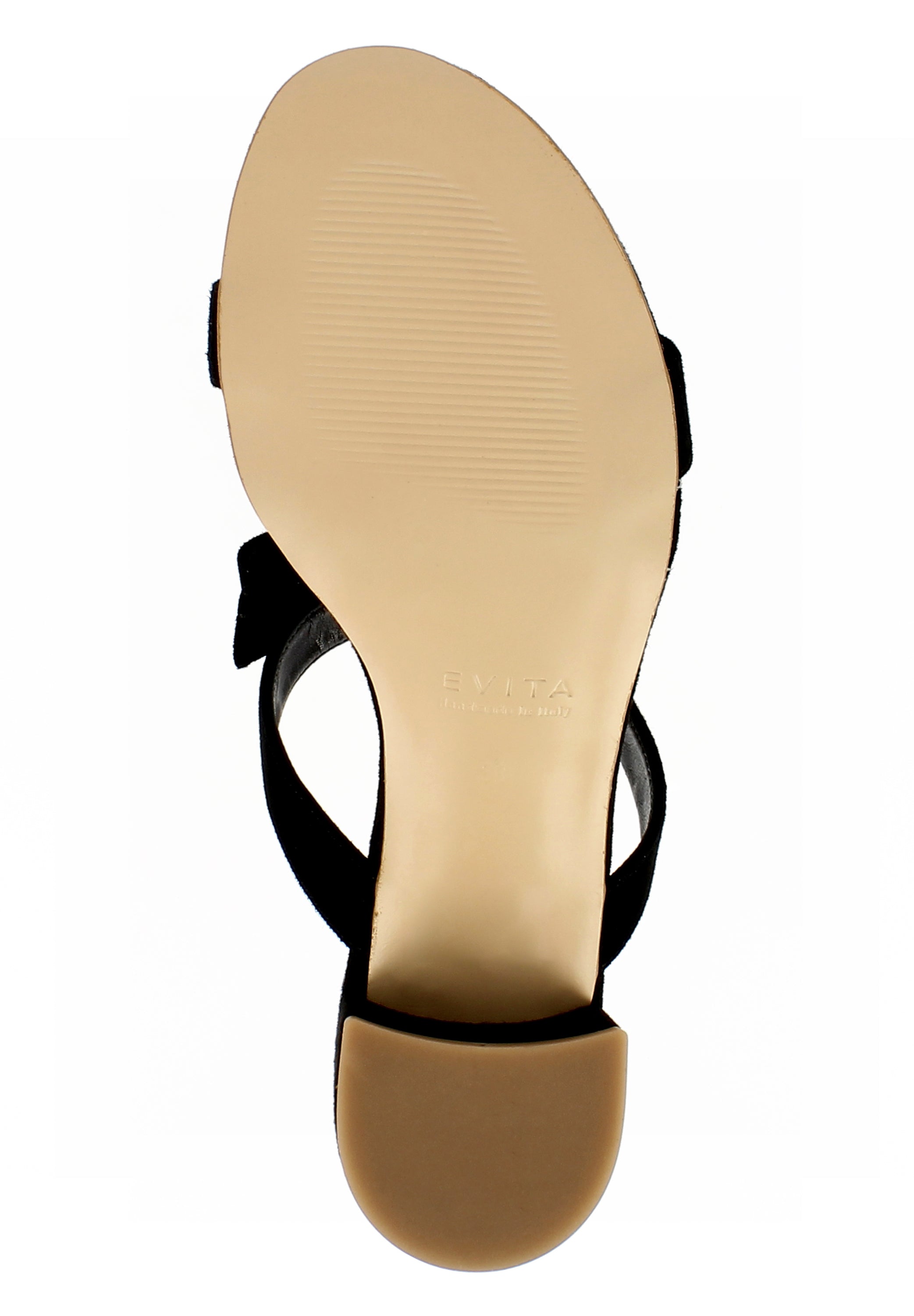 DARIA Damen Sandalette - Rauleder schwarz
