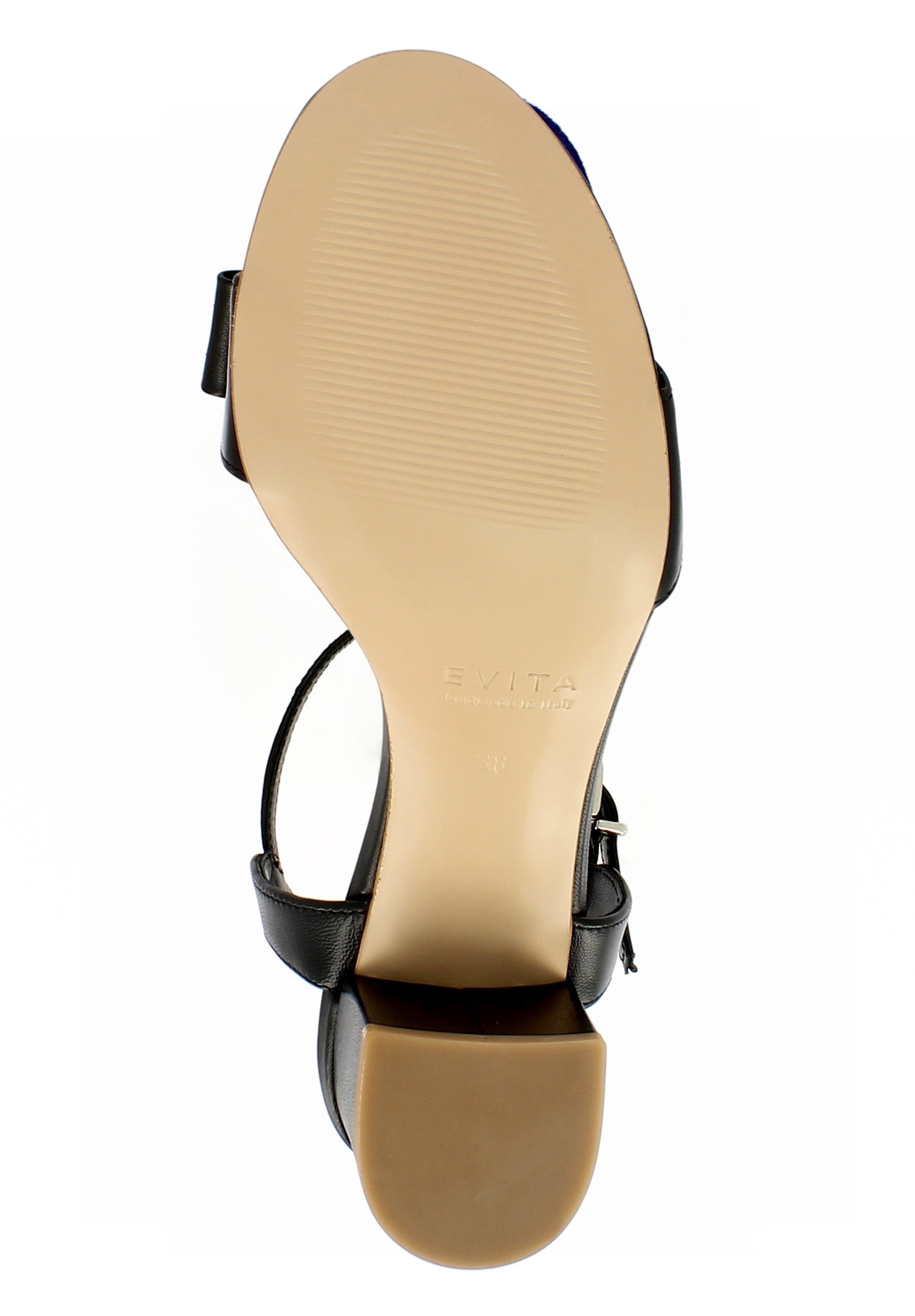 MARIELLA Damen Sandalette - Glattleder schwarz