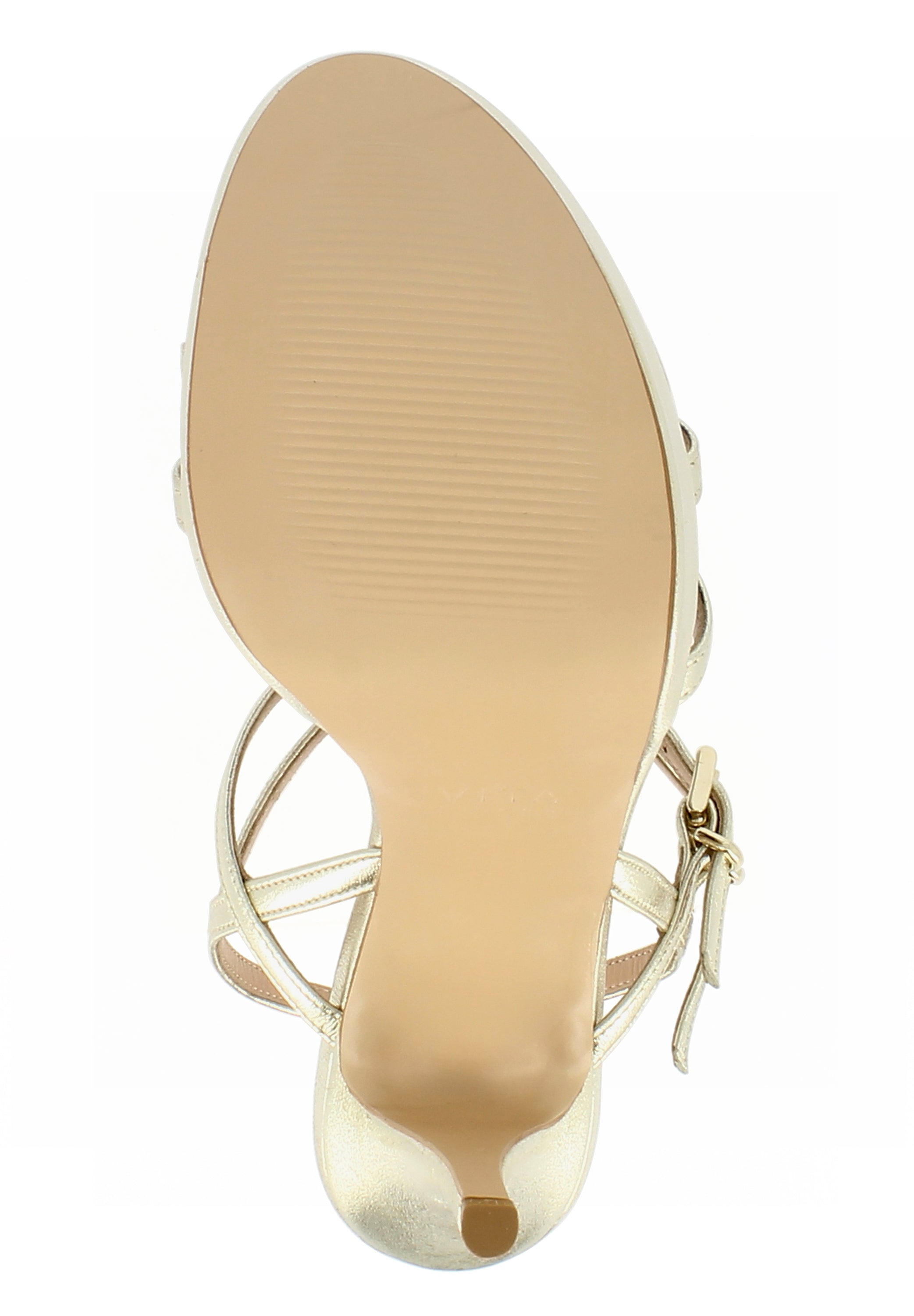 VALERIA Damen Sandalette - Glattleder gold