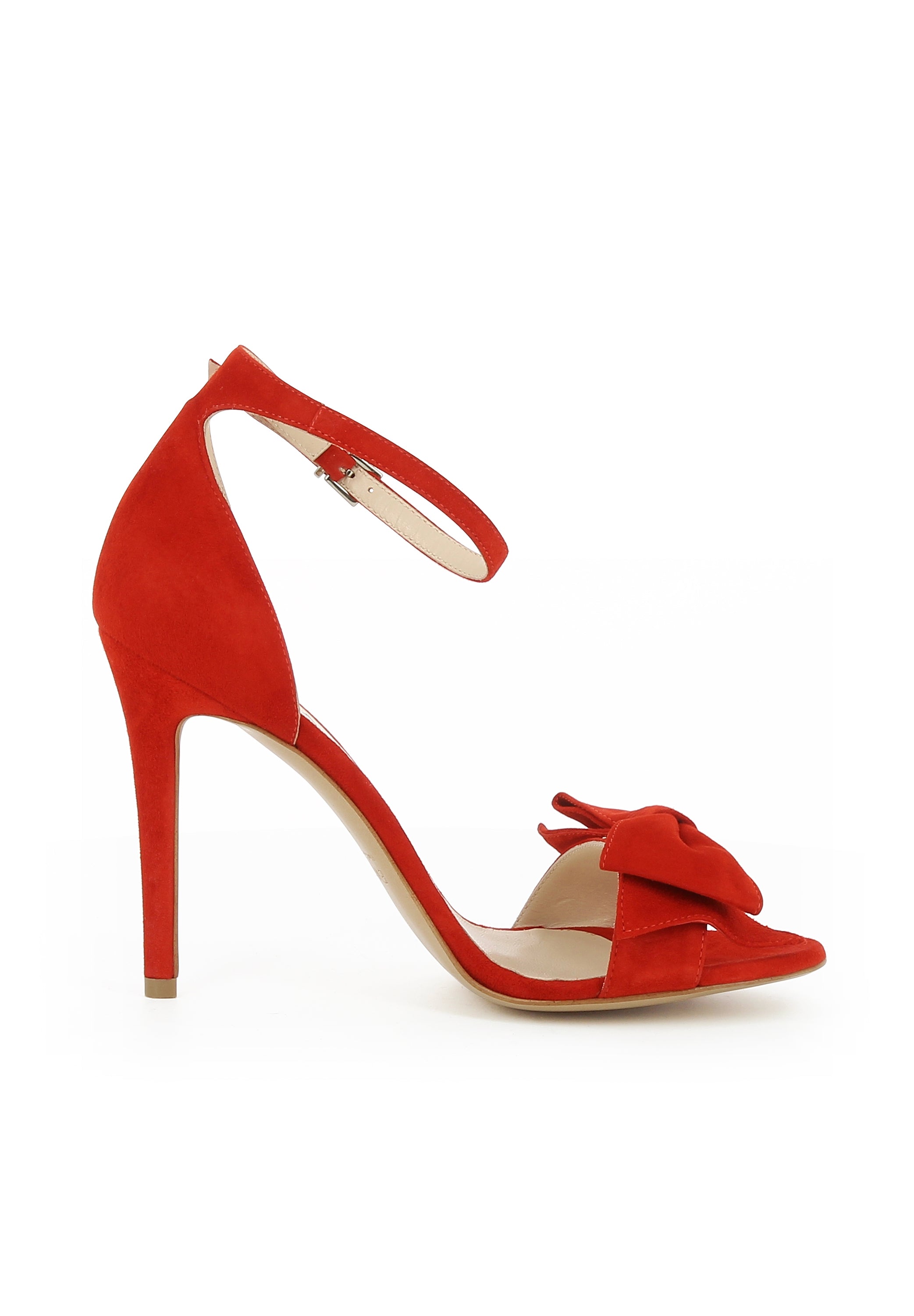 EVA Damen Sandalette - Rauleder rot