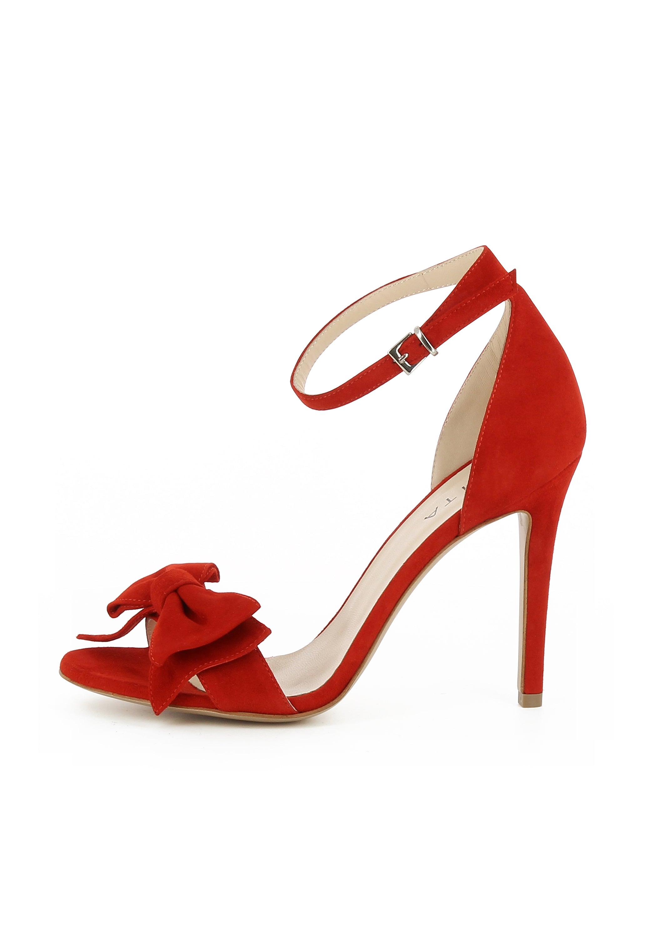 EVA Damen Sandalette - Rauleder rot