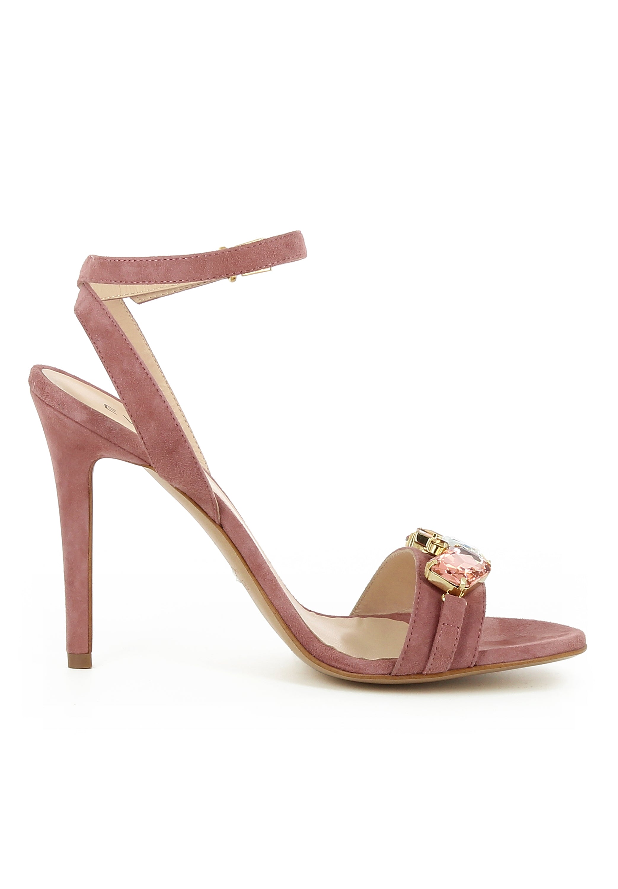 EVA Damen Sandalette - Rauleder mauve