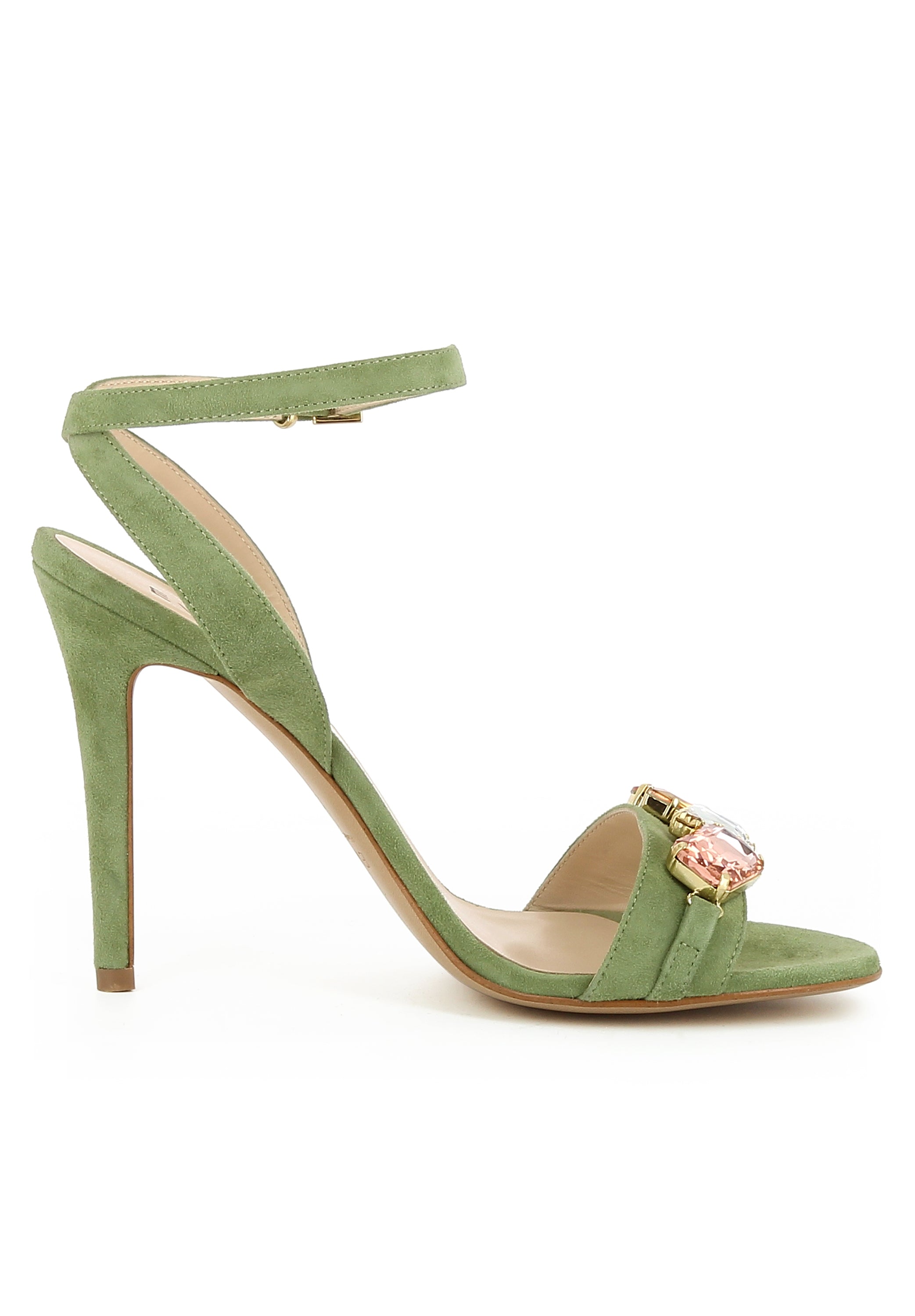 EVA Damen Sandalette - Rauleder olive