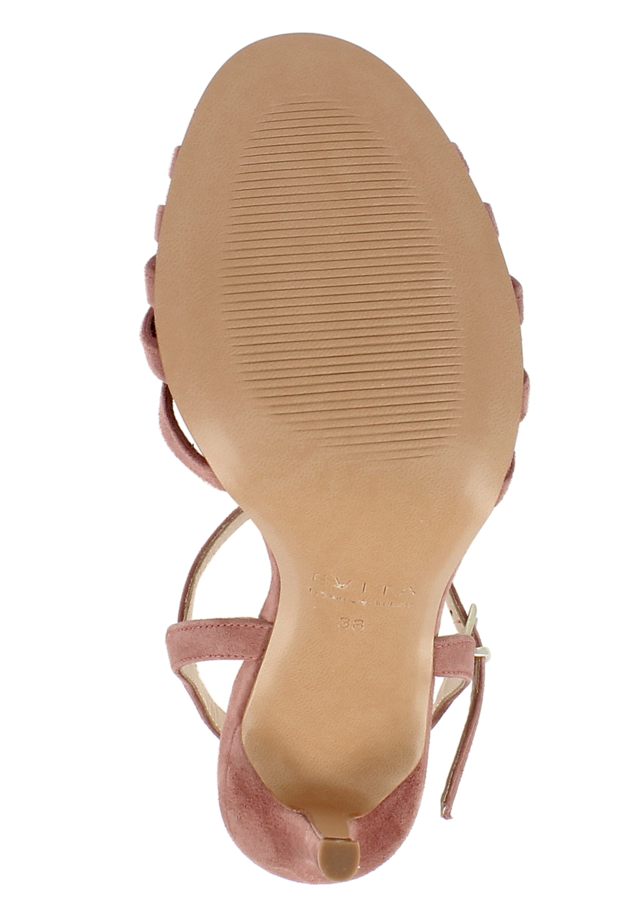 EVA Damen Sandalette - Rauleder mauve