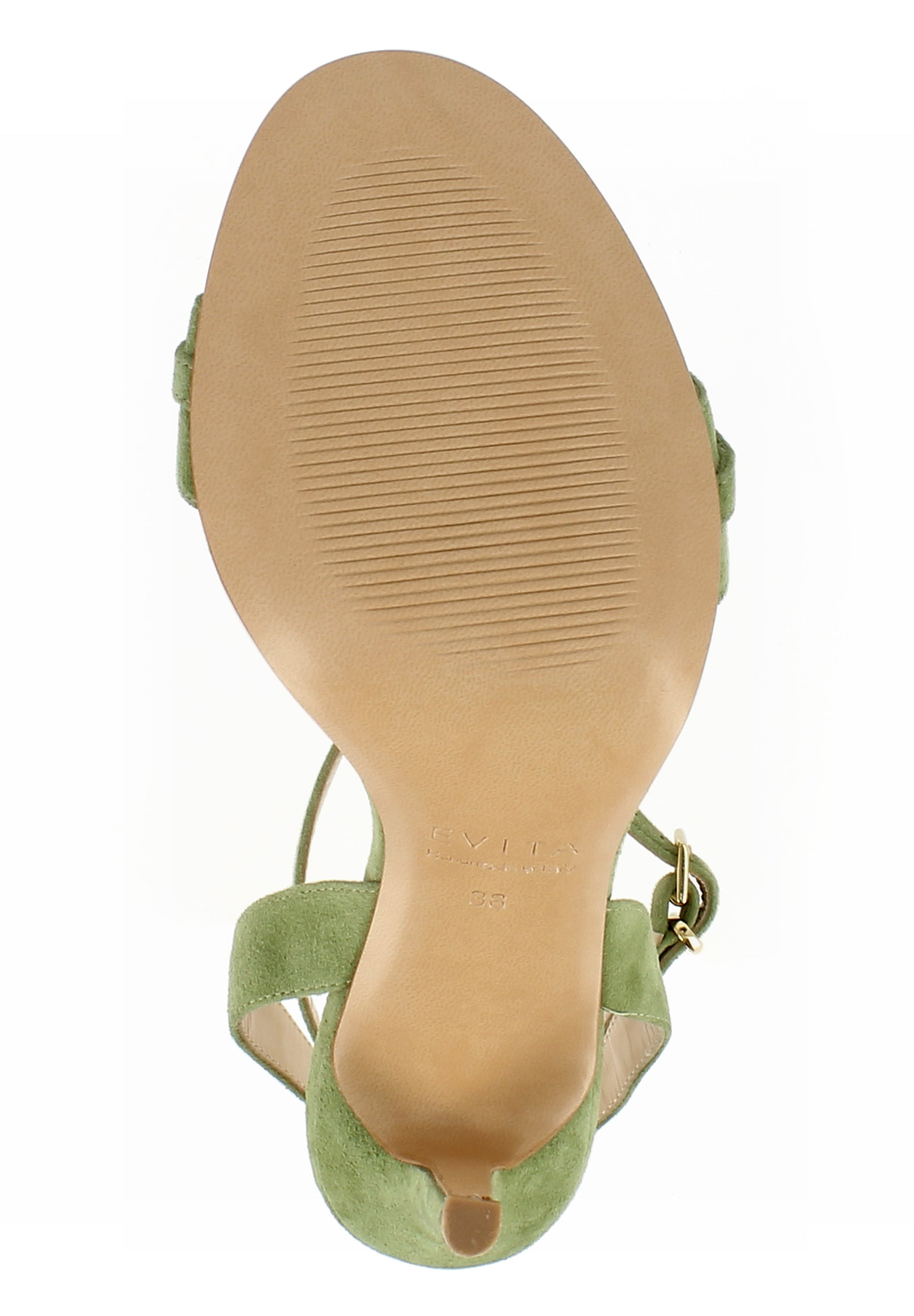 EVA Damen Sandalette - Rauleder olive