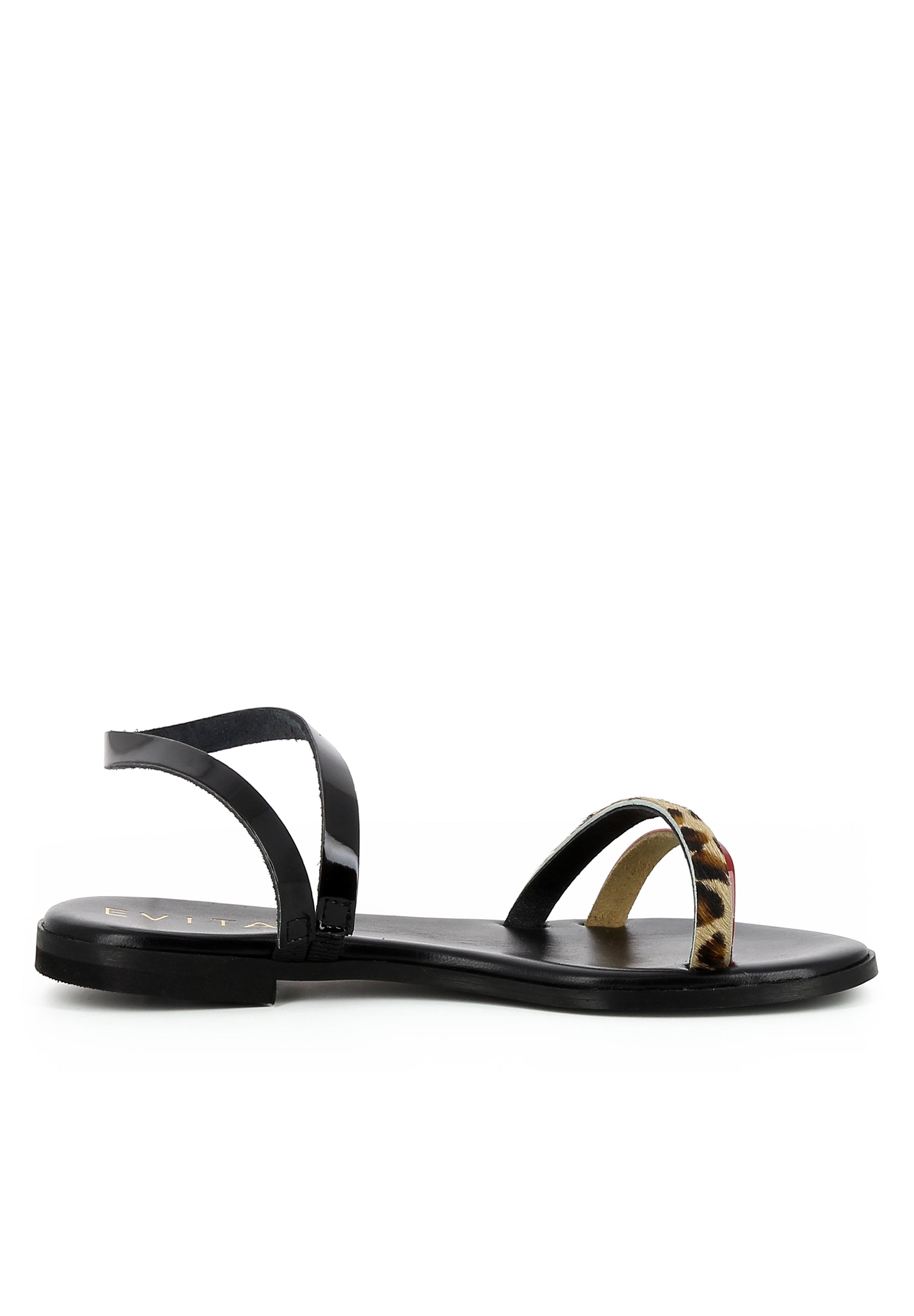 OLIMPIA Damen Sandale - Kombi leopard