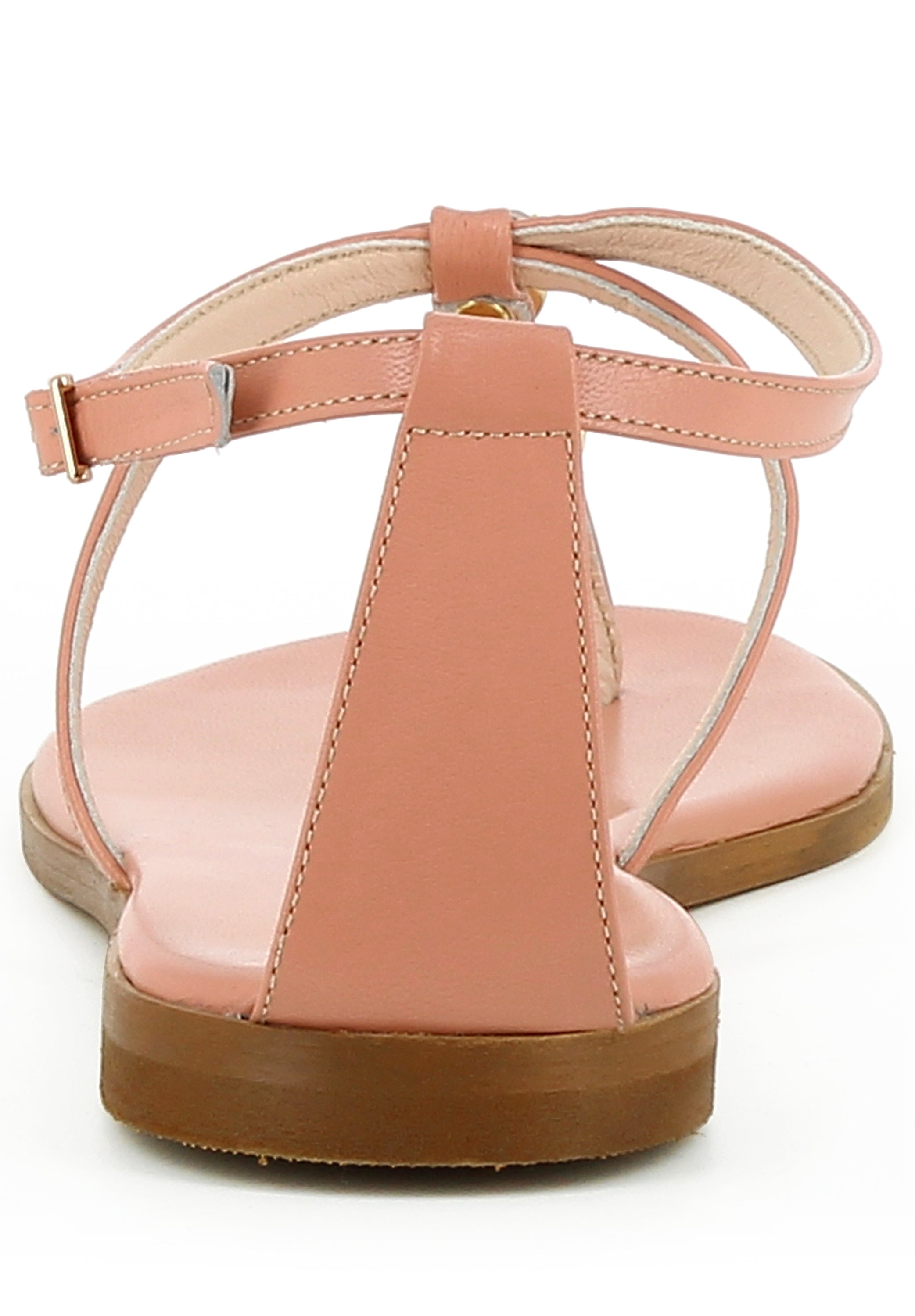 OLIMPIA Damen Sandale - Glattleder rosa