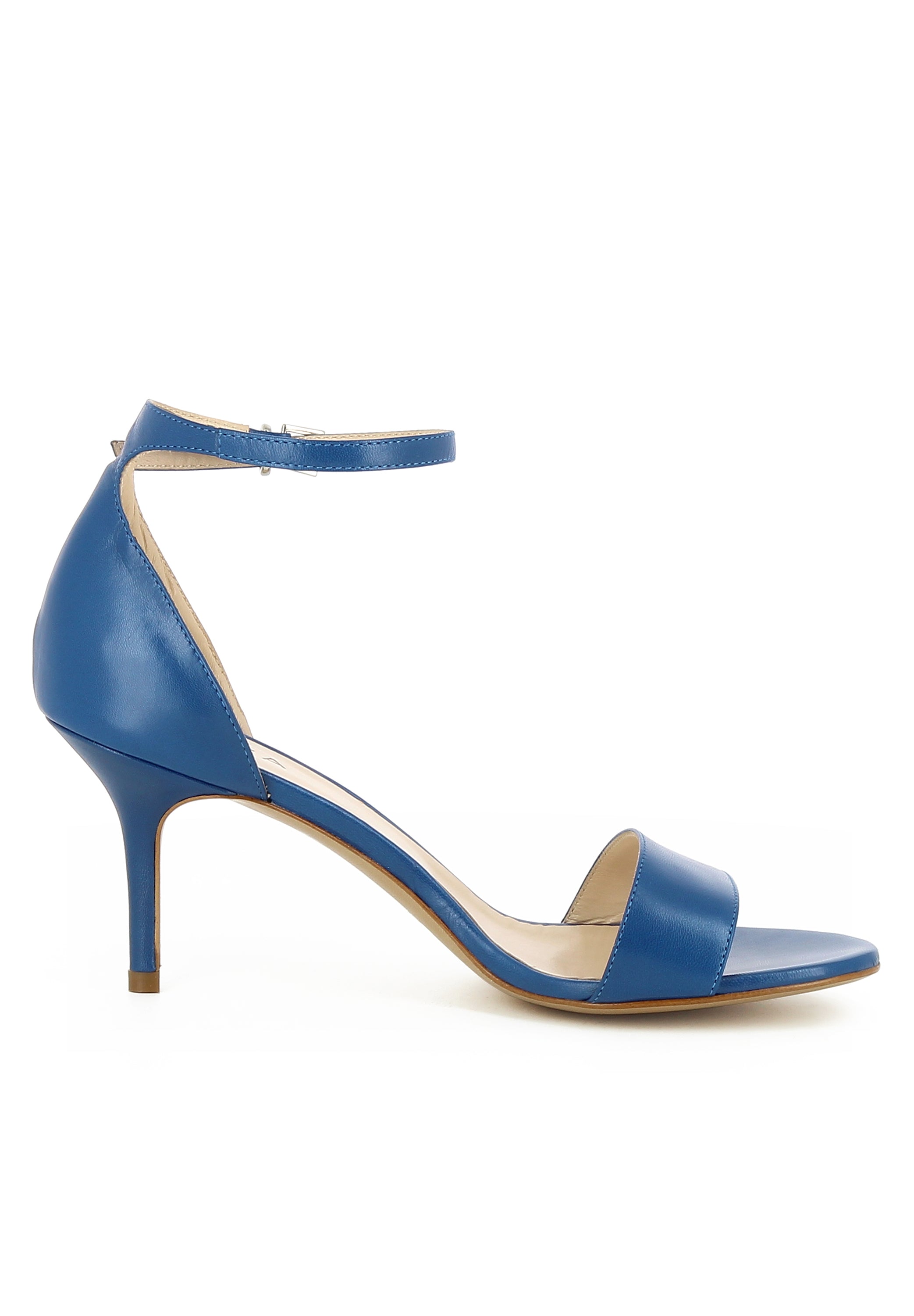 VERONICA Damen Sandalette - Glattleder blau