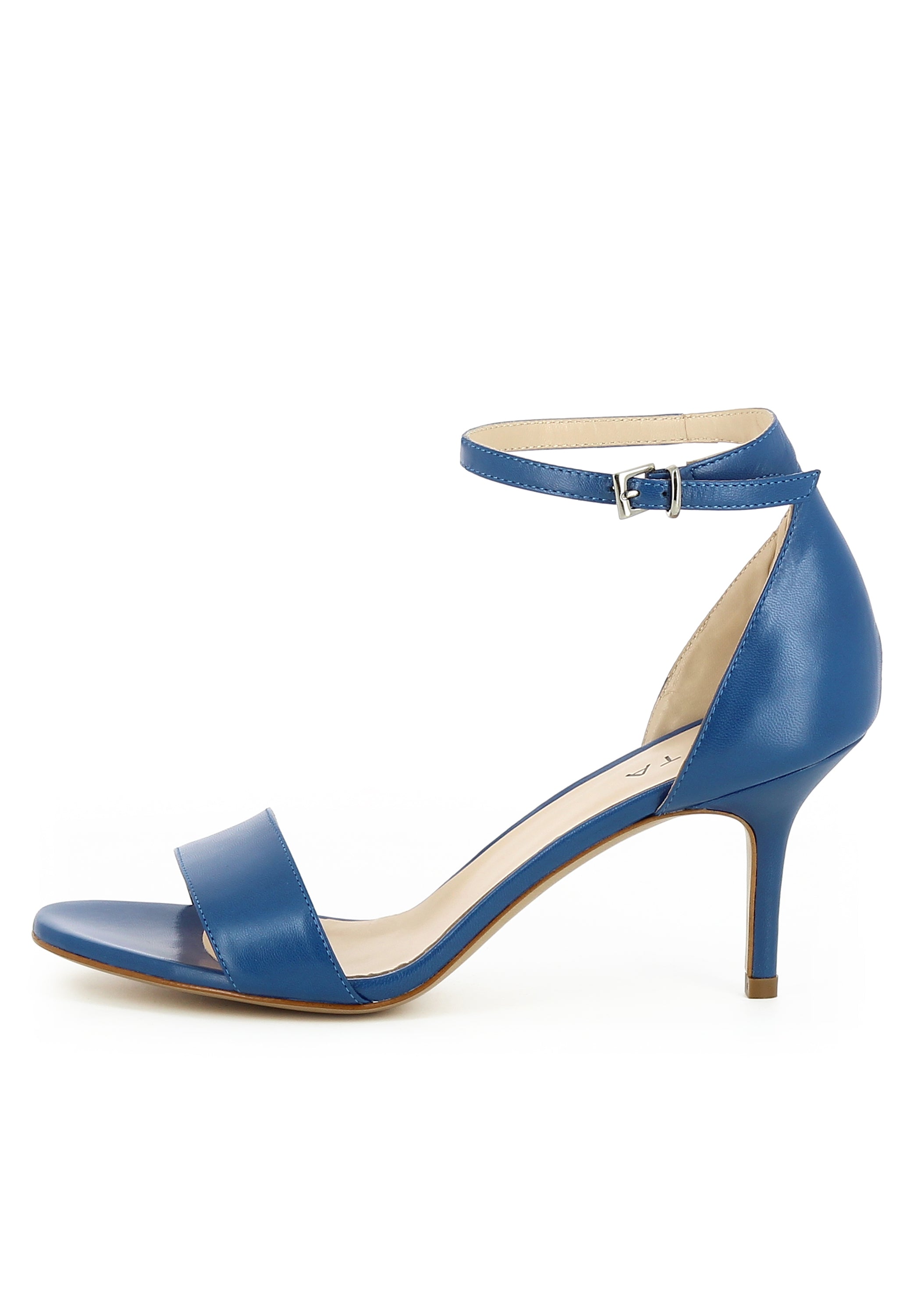 VERONICA Damen Sandalette - Glattleder blau