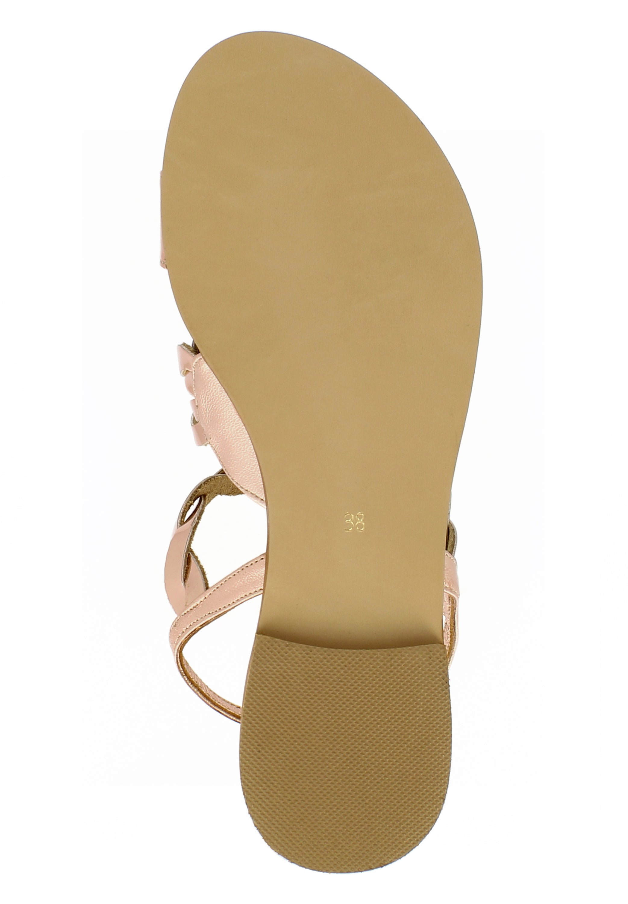 OLIMPIA Damen Sandale - Brushleder rosegold