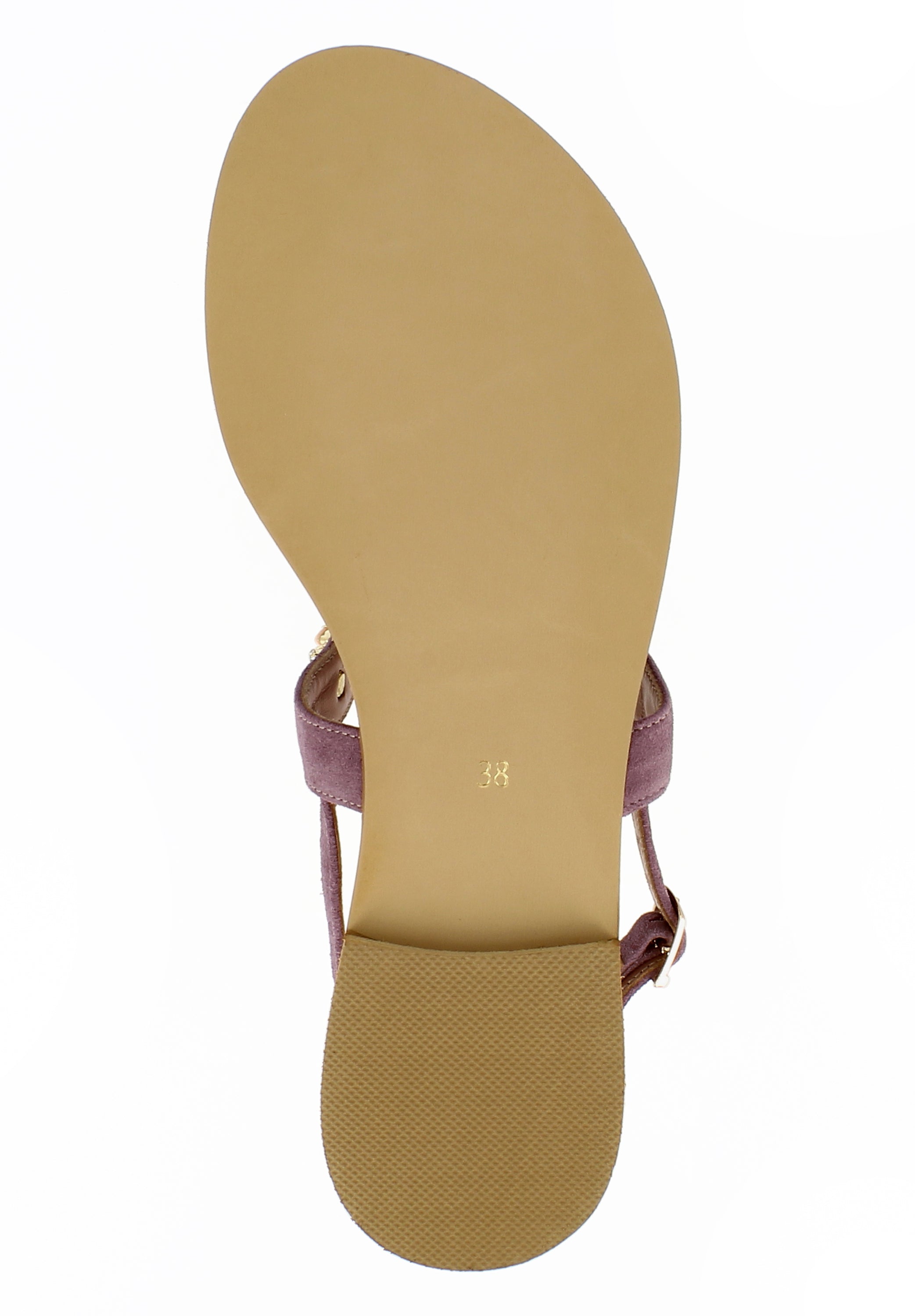 OLIMPIA Damen Sandale - Rauleder mauve