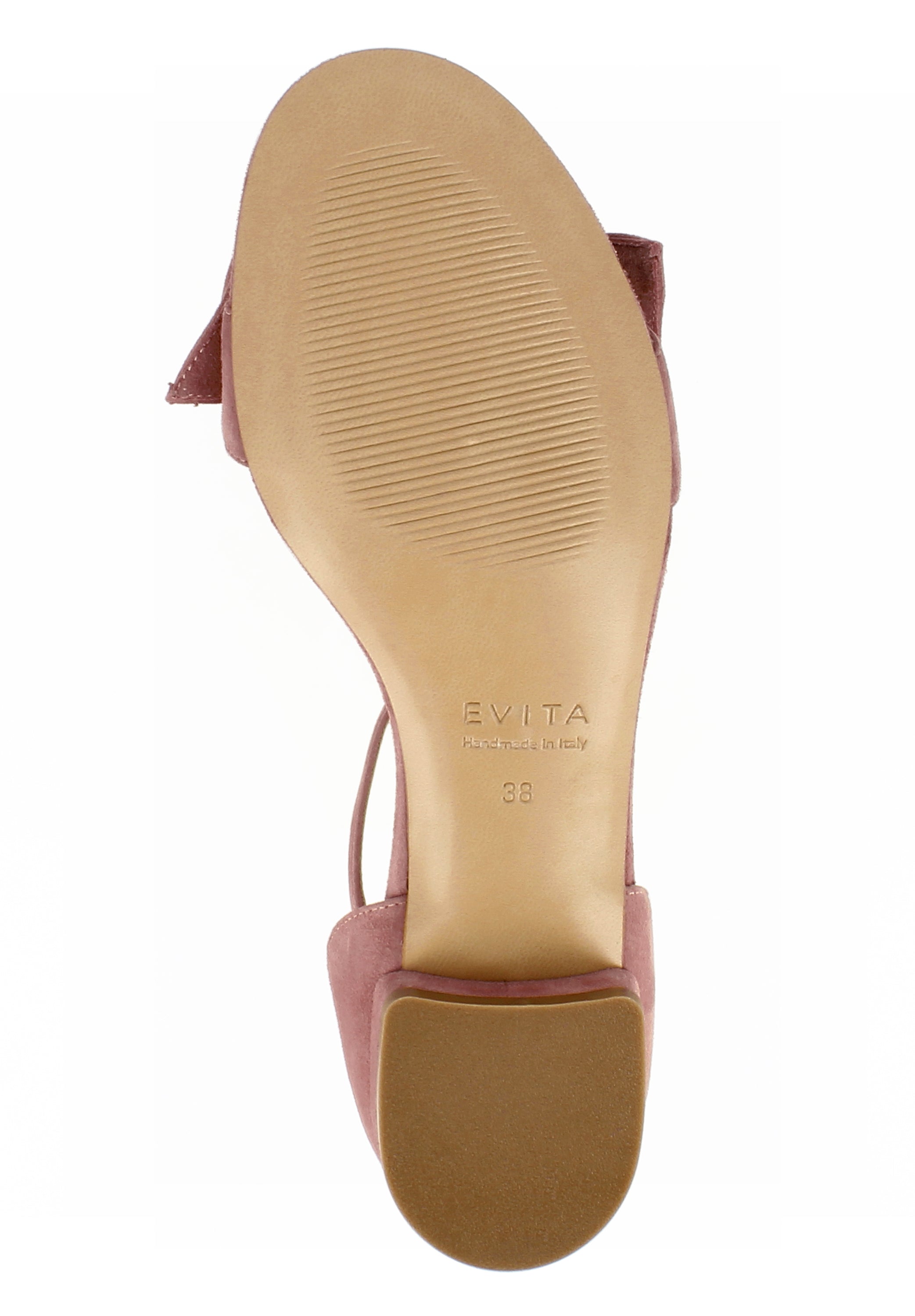 SALVINA Damen Sandale - Rauleder mauve