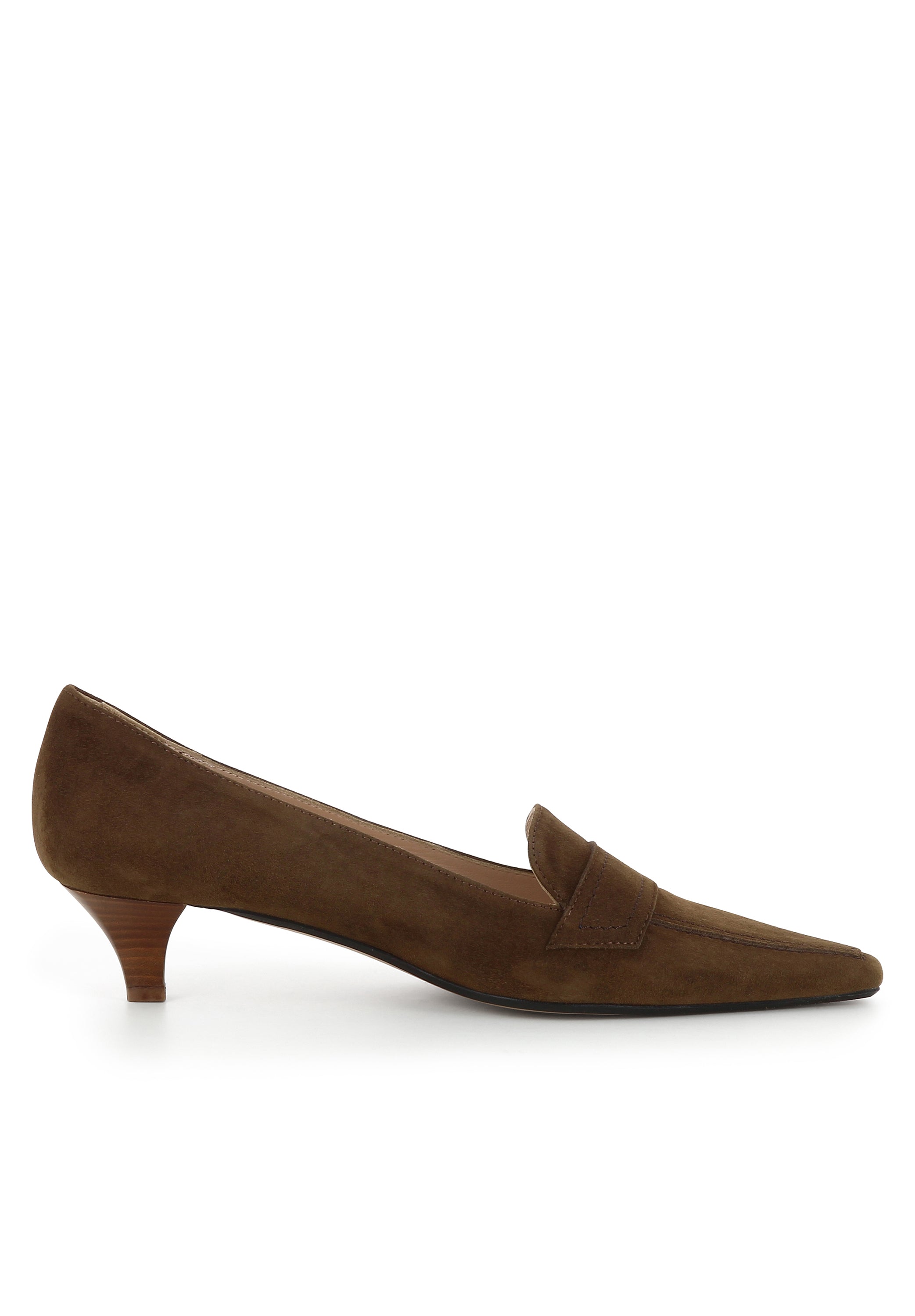 LIA Damen Pumps - Glattleder braun