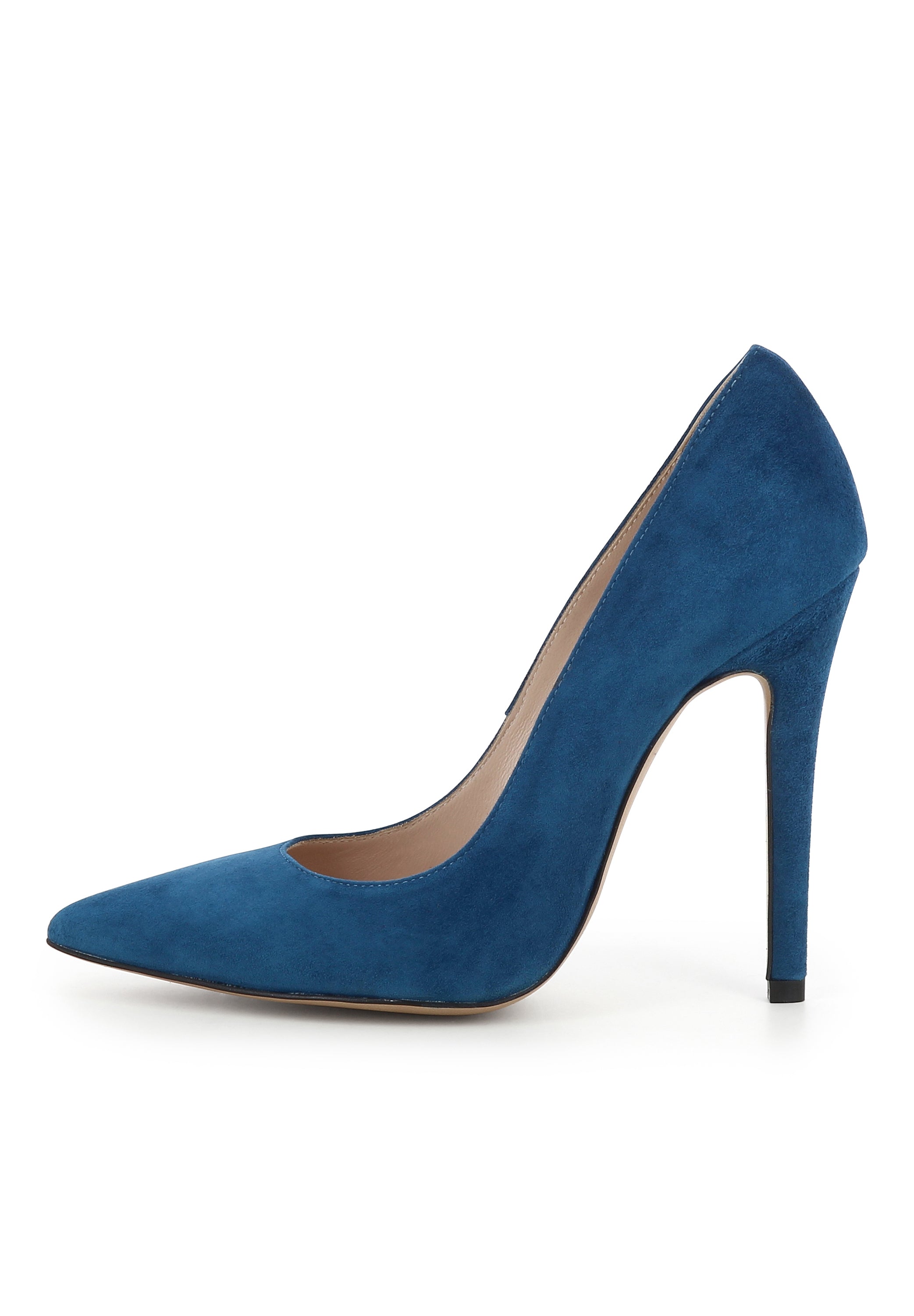 LISA Damen Pumps - Glattleder blau