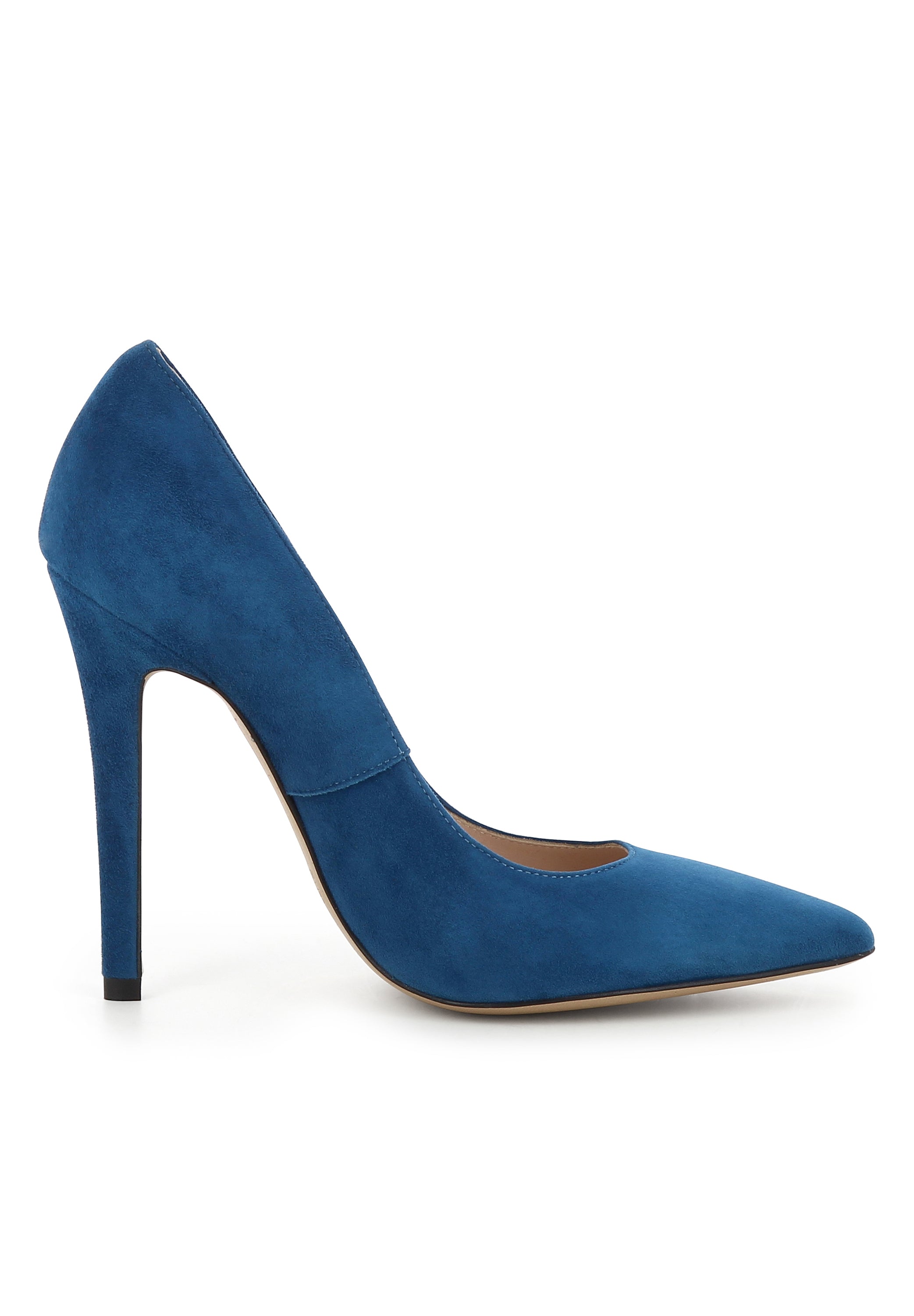LISA Damen Pumps - Glattleder blau