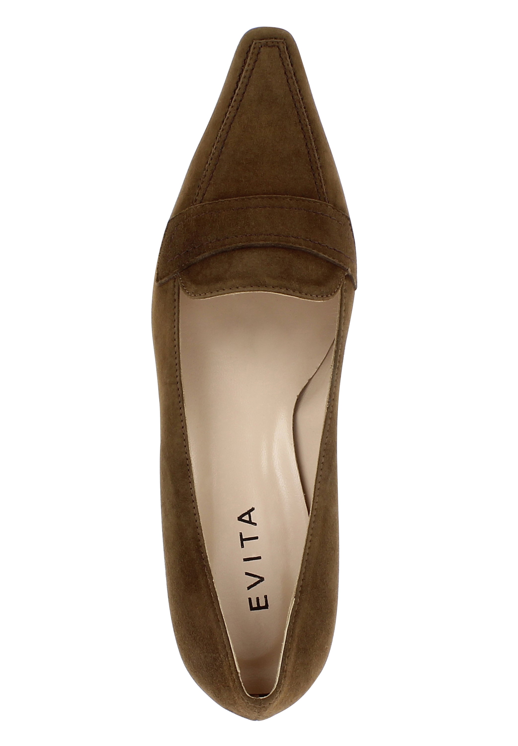 LIA Damen Pumps - Glattleder braun