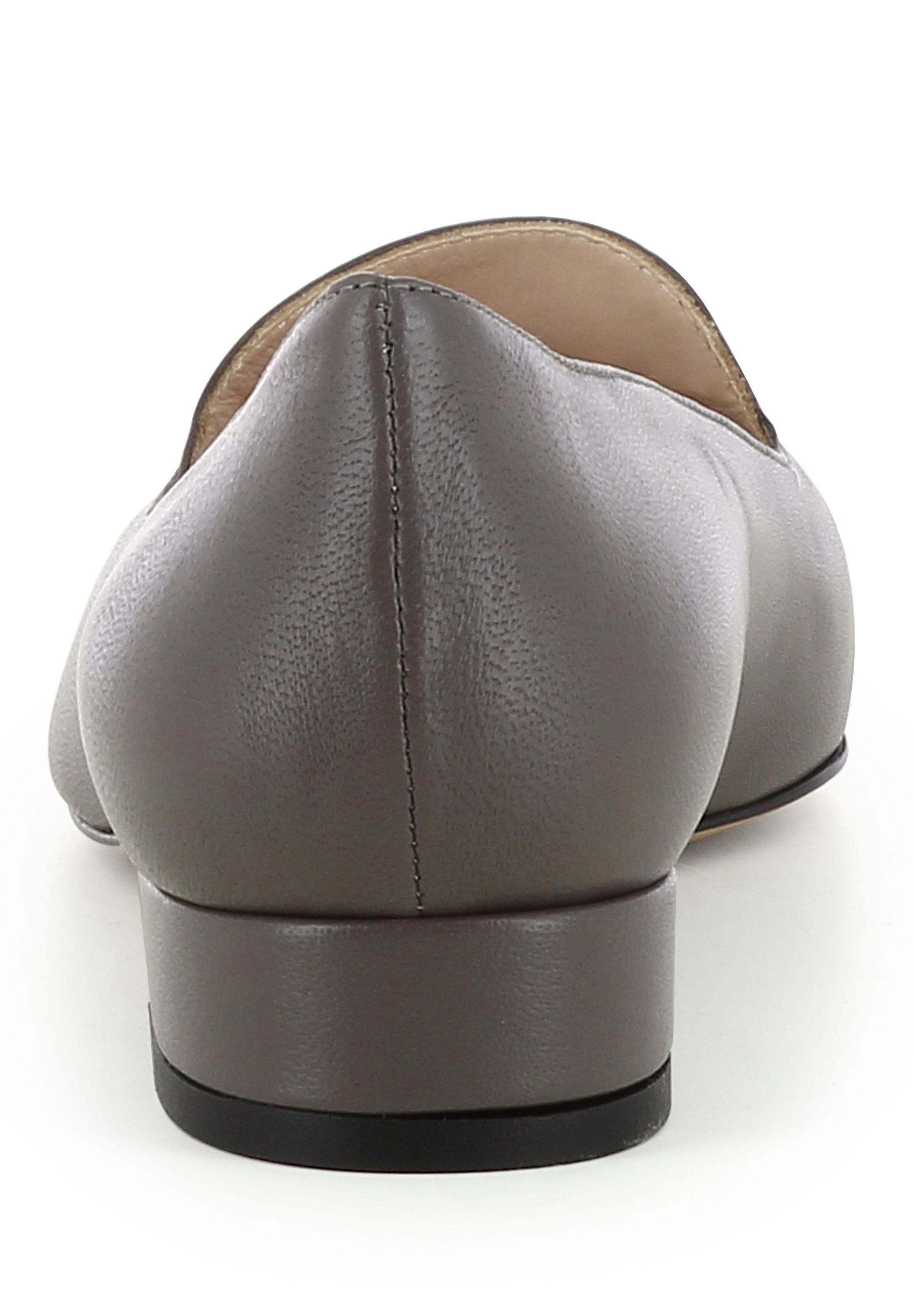 FRANCA Damen Slipper - Glattleder fango