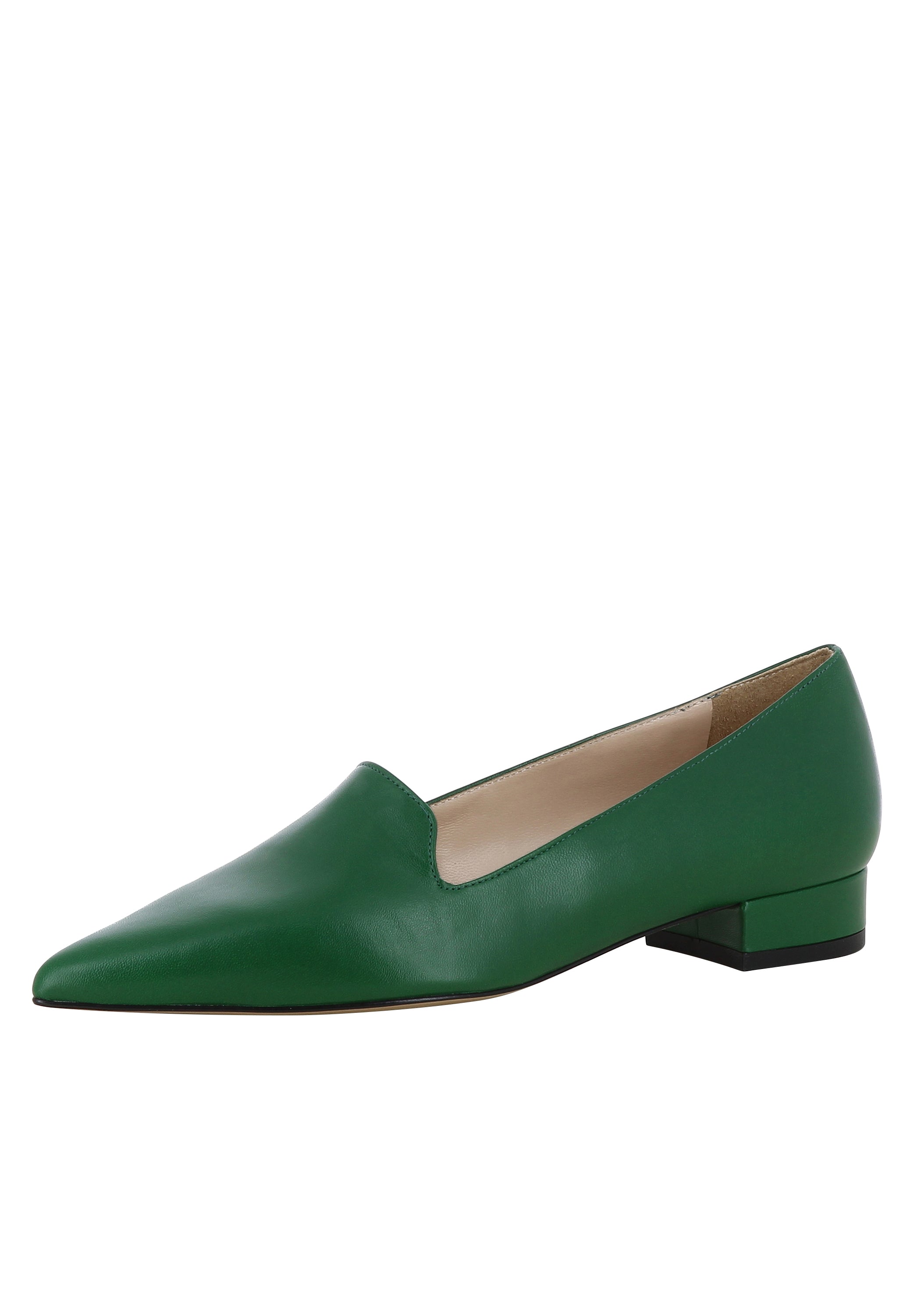 FRANCA Damen Slipper - Glattleder grün