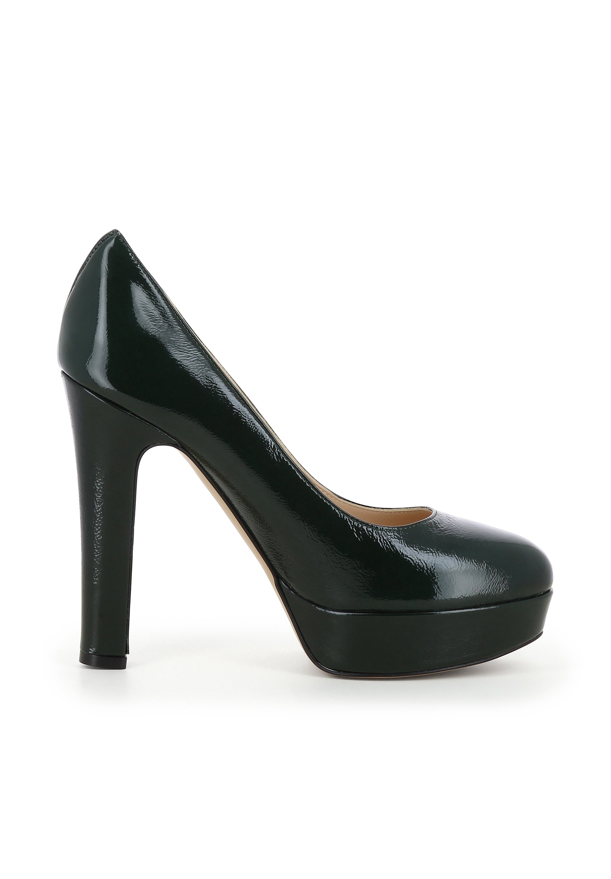 RICCARDA Damen Pumps - Glanzleder grün