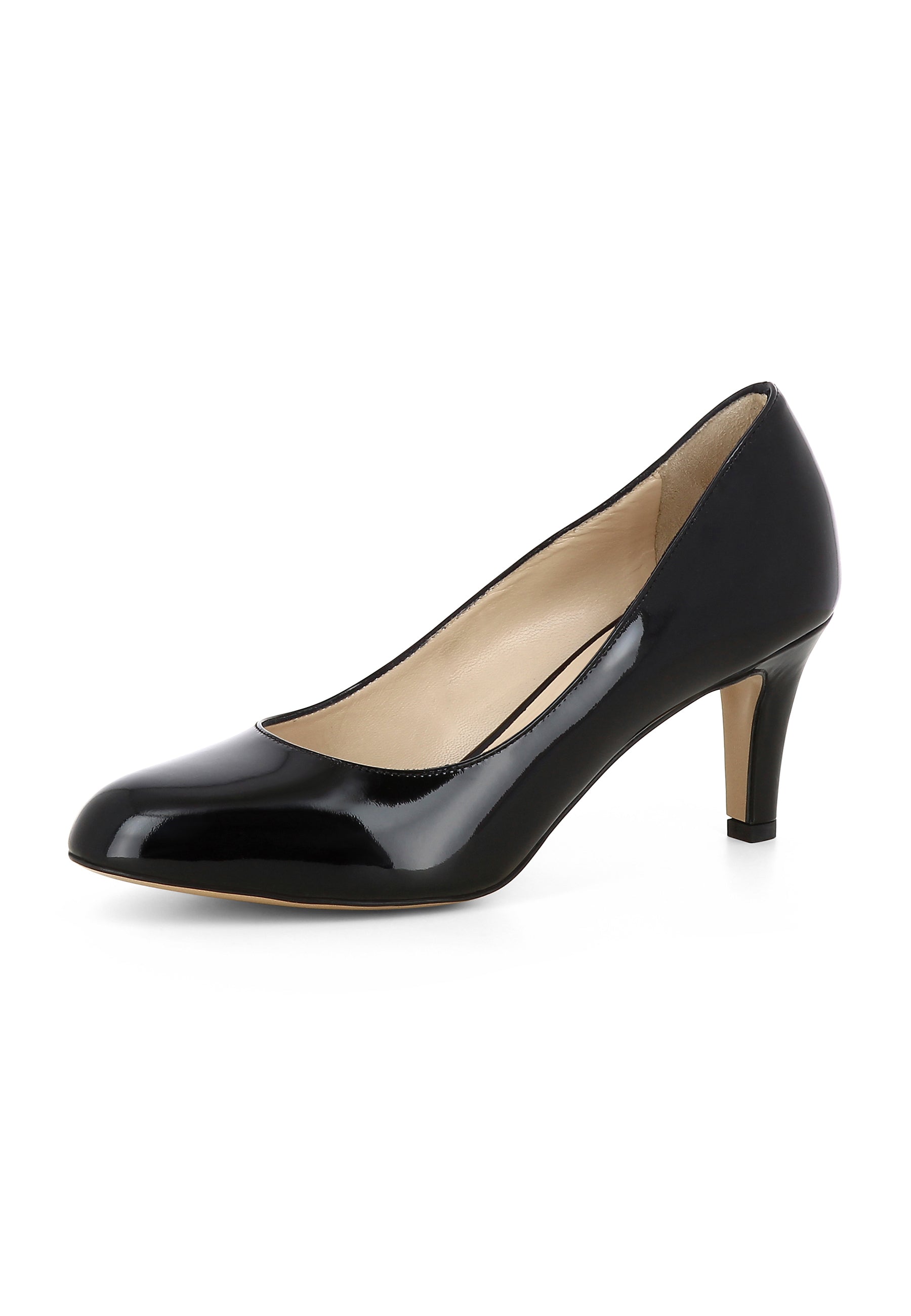 BIANCA Damen Pumps - Lackleder schwarz
