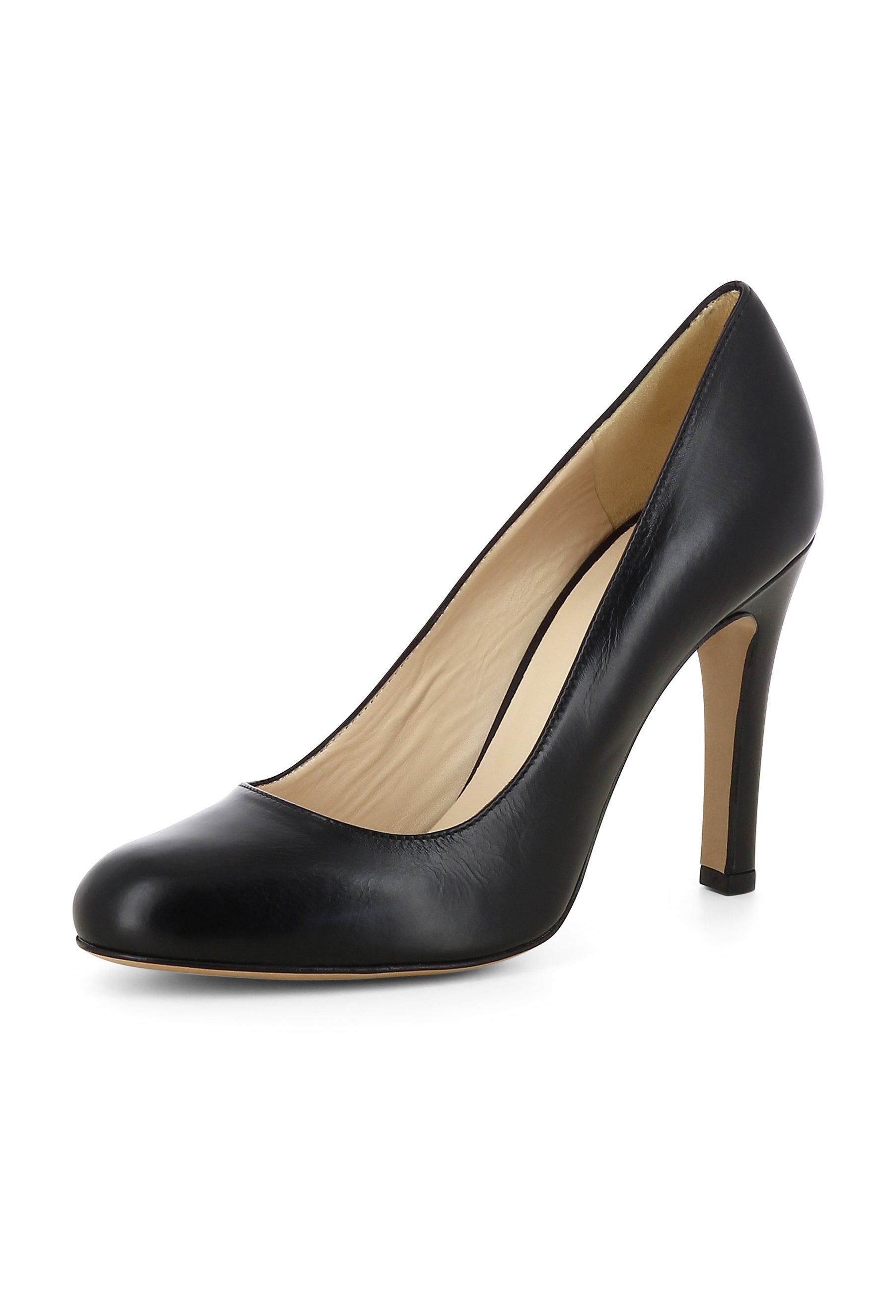 CRISTINA Damen Pumps - Glattleder schwarz