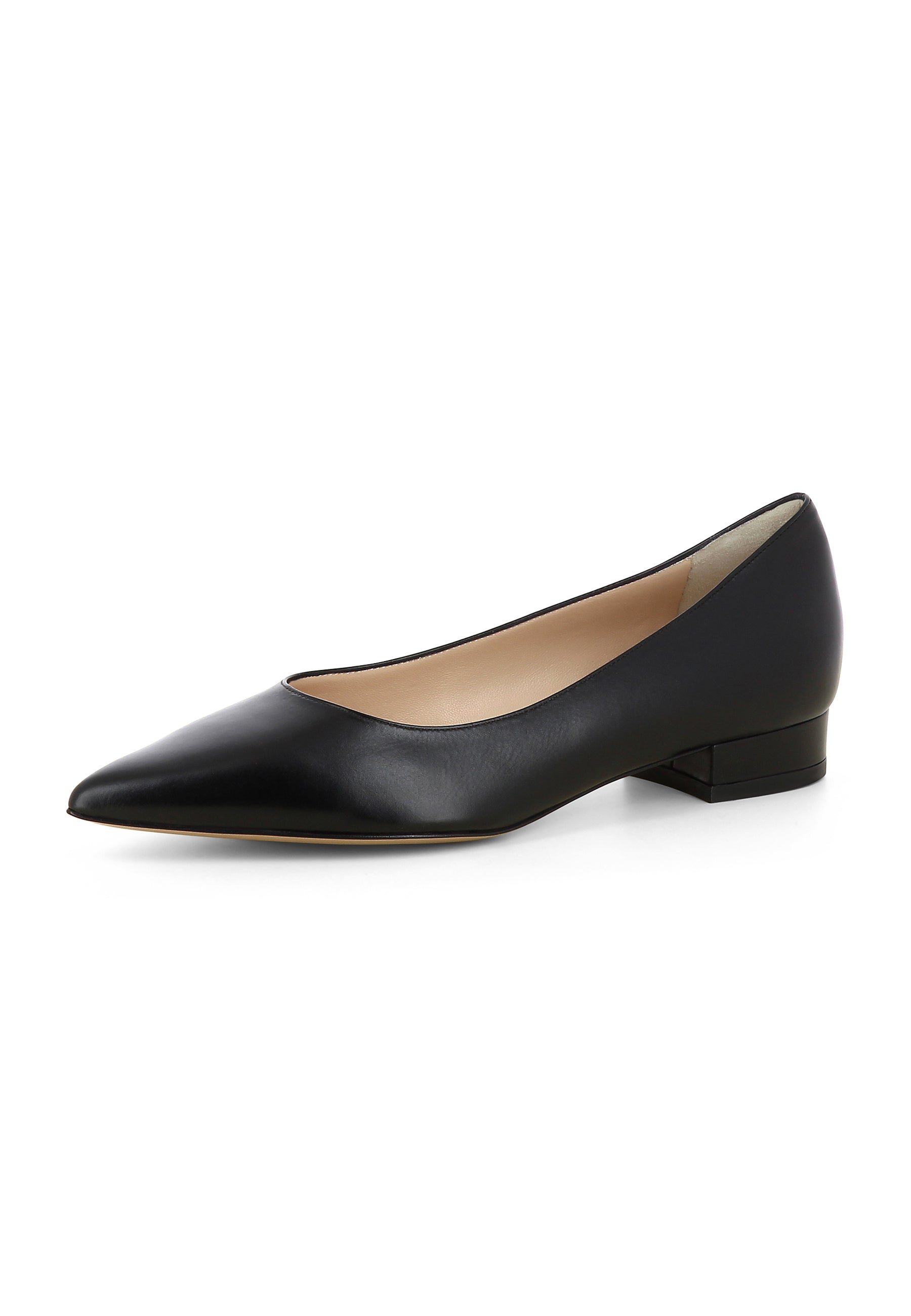 FRANCA Damen Pumps - Glattleder schwarz