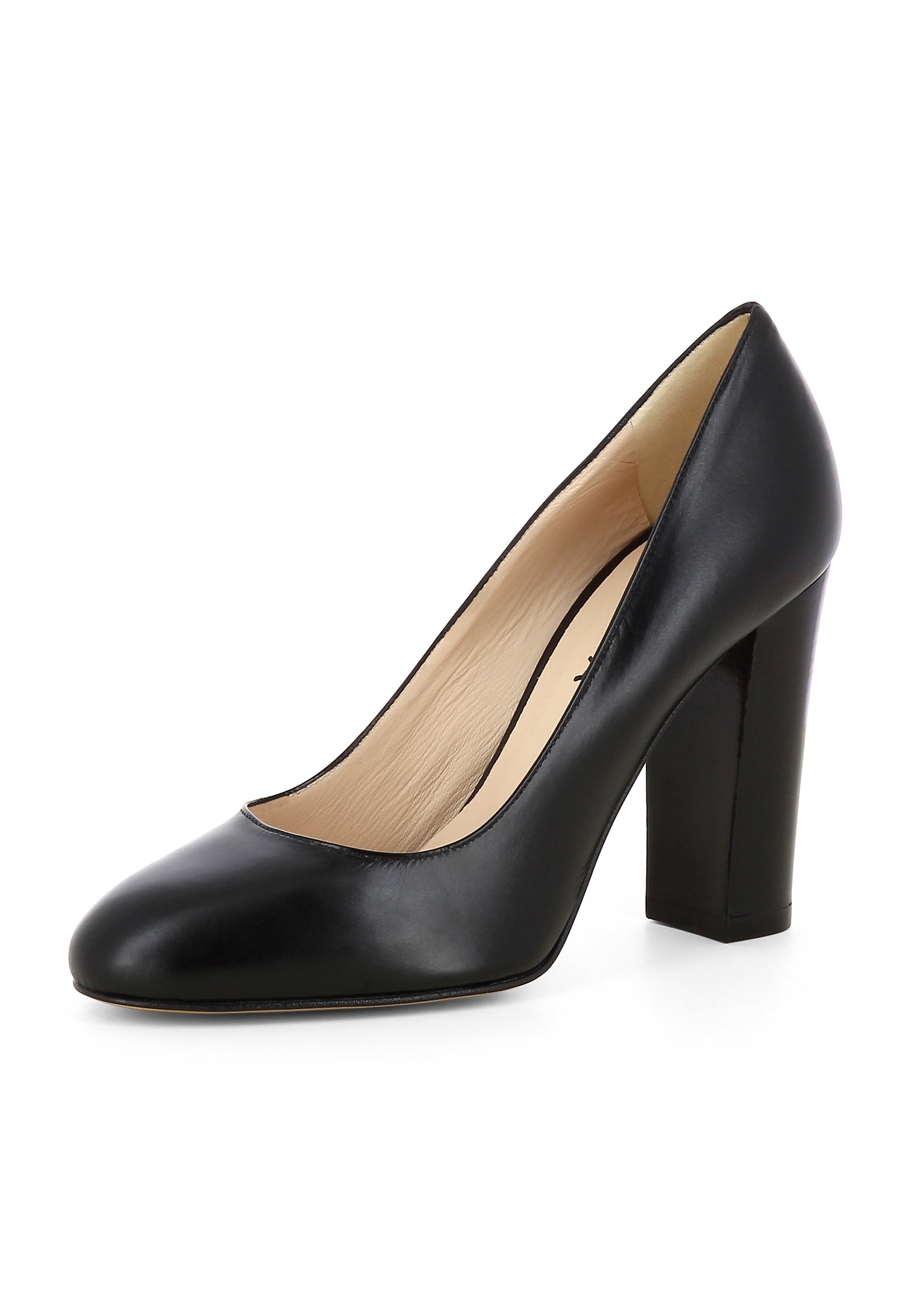 CRISTINA Damen Pumps - Glattleder schwarz