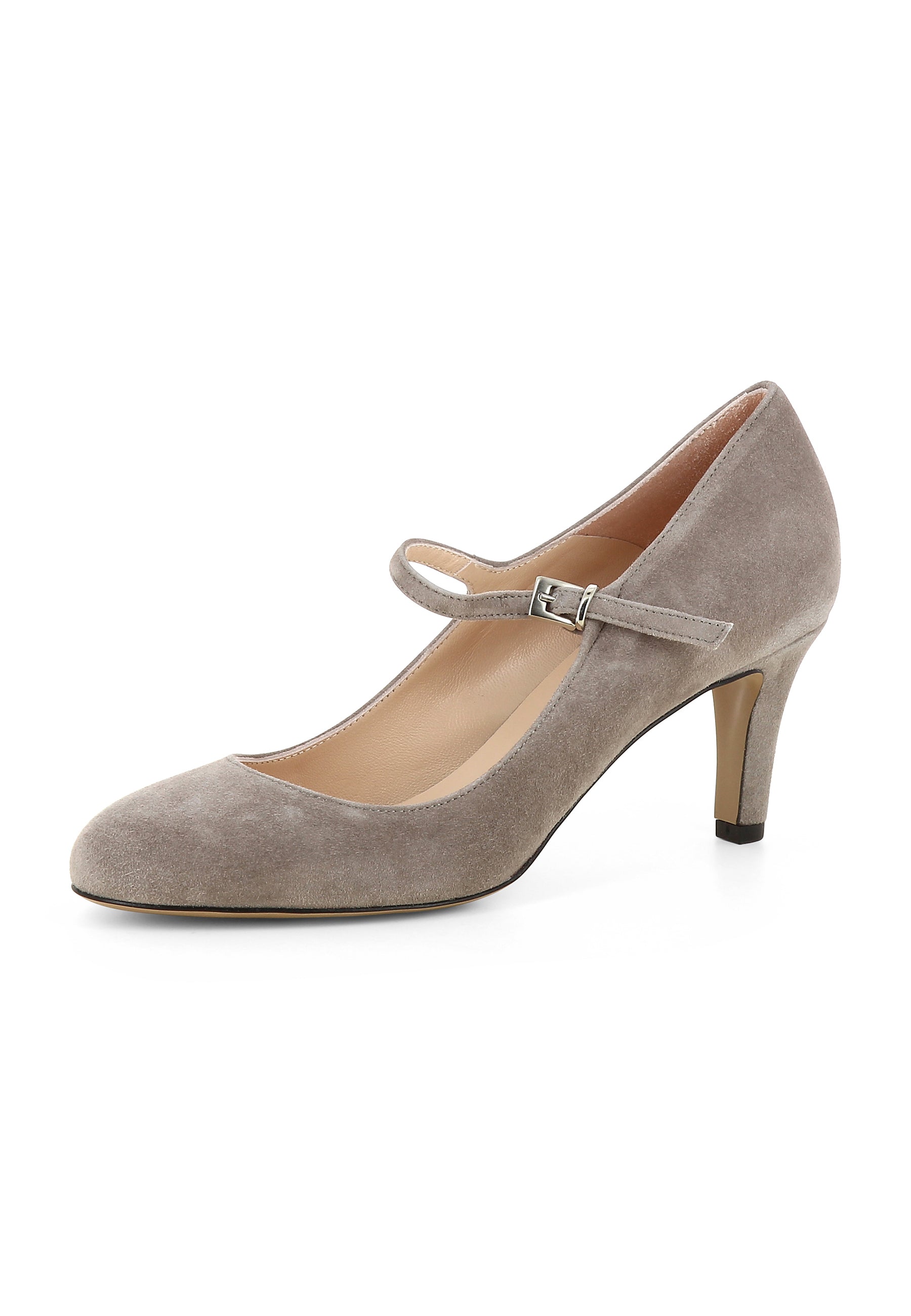BIANCA Damen Pumps - Rauleder greige