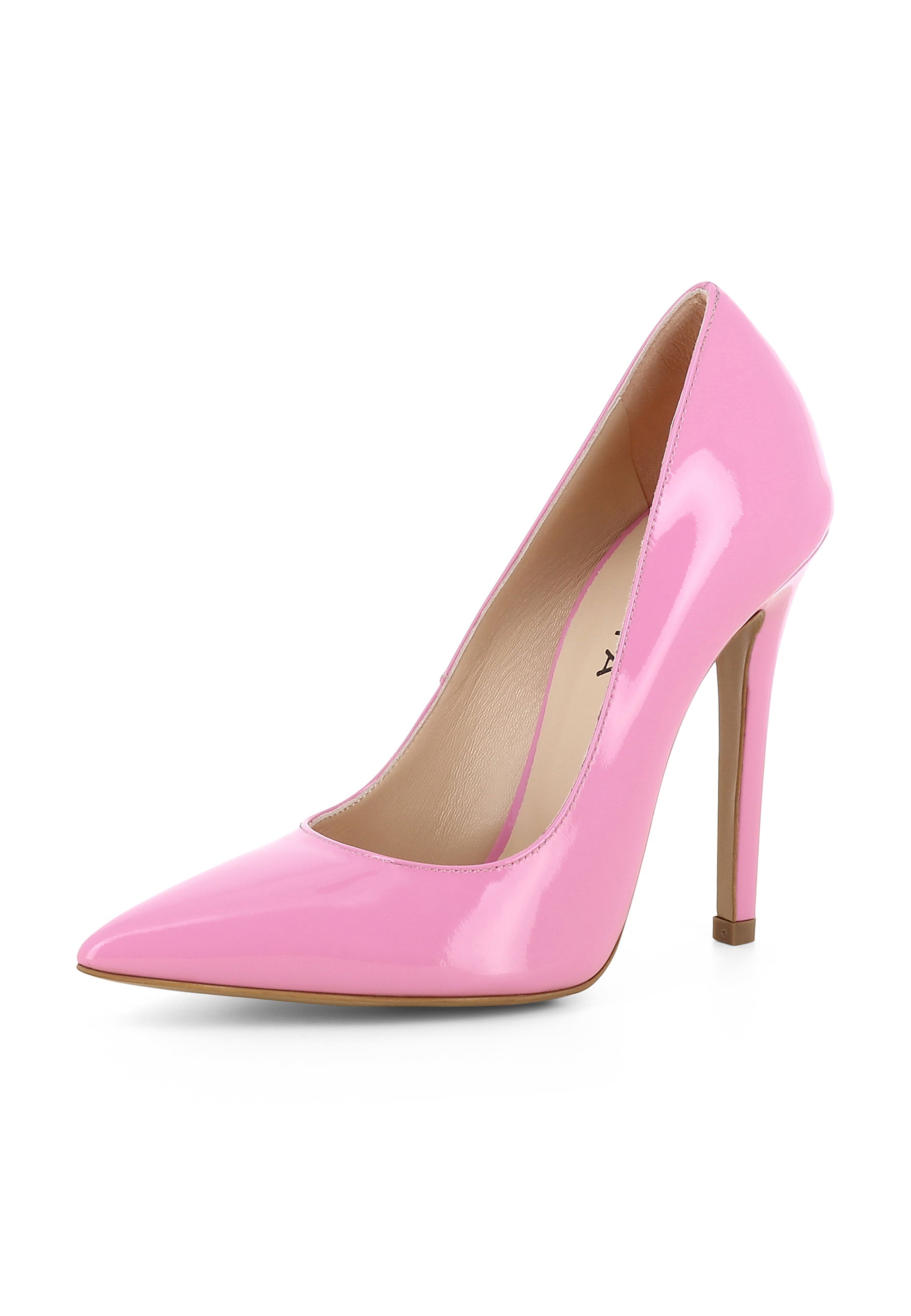 LISA Damen Pumps - Lackleder pink