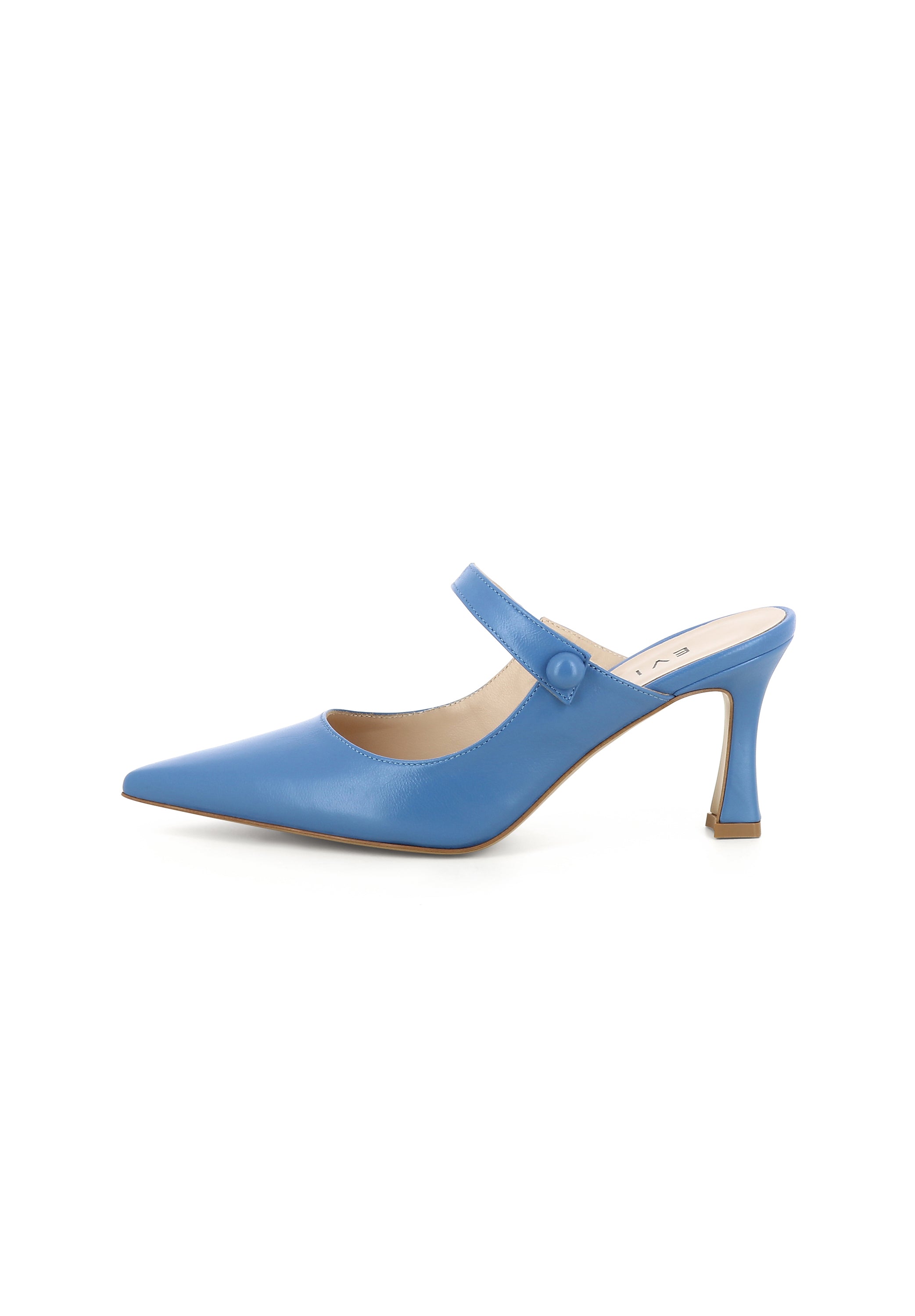 PENELOPE Damen Sling Pumps - Glattleder blau