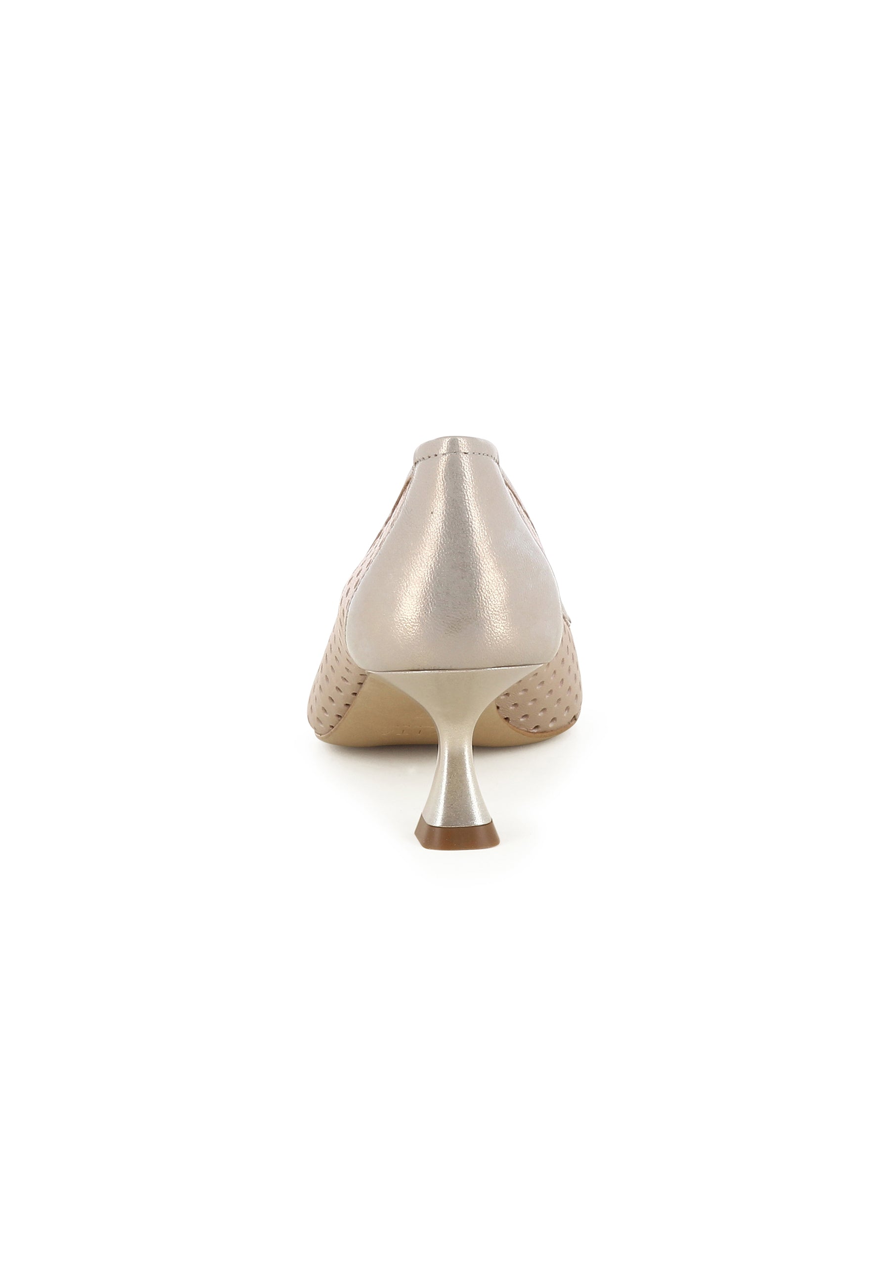 PERLA Damen Pumps - Glattleder beige
