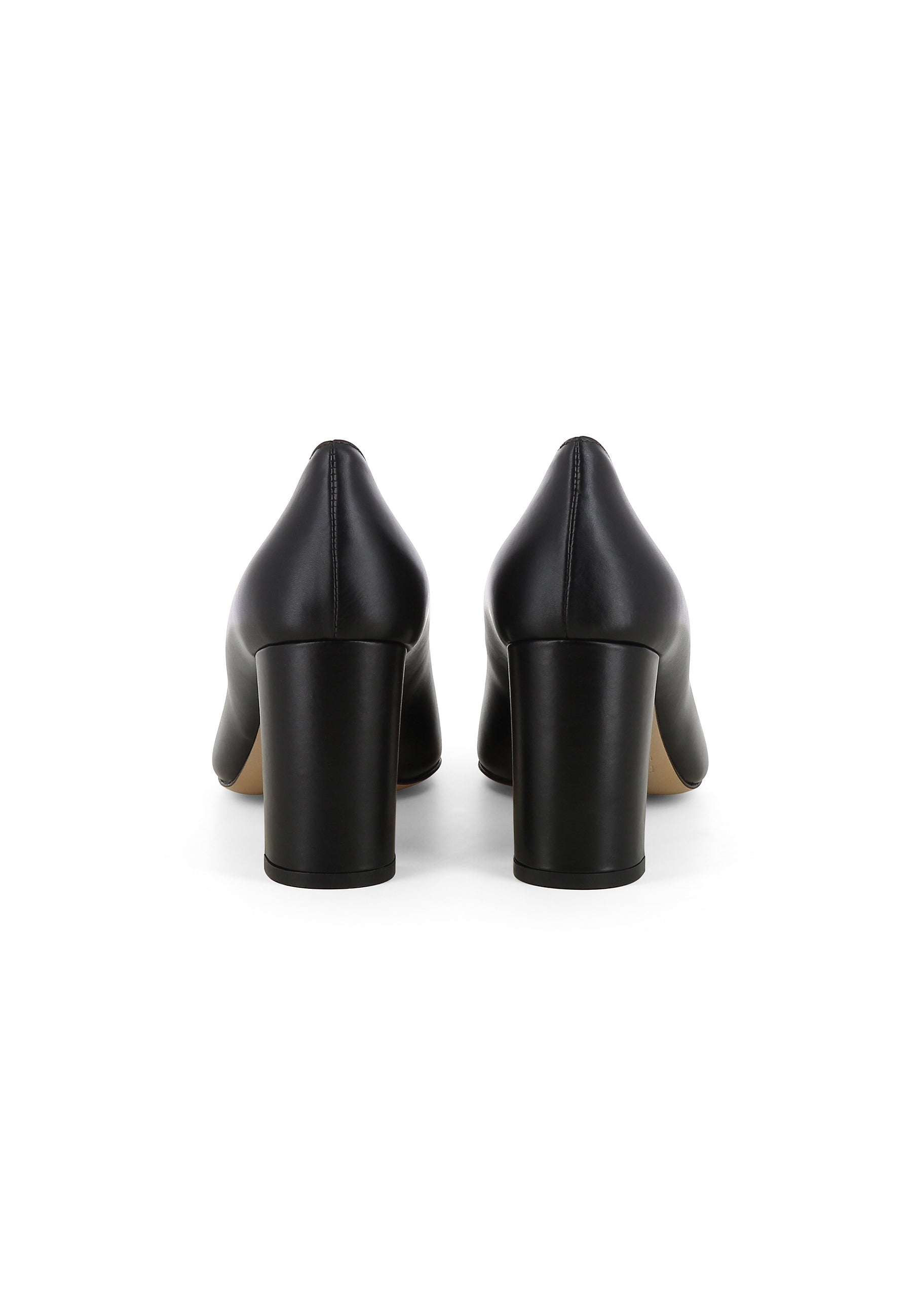 JESSICA Damen Pumps - Glattleder schwarz