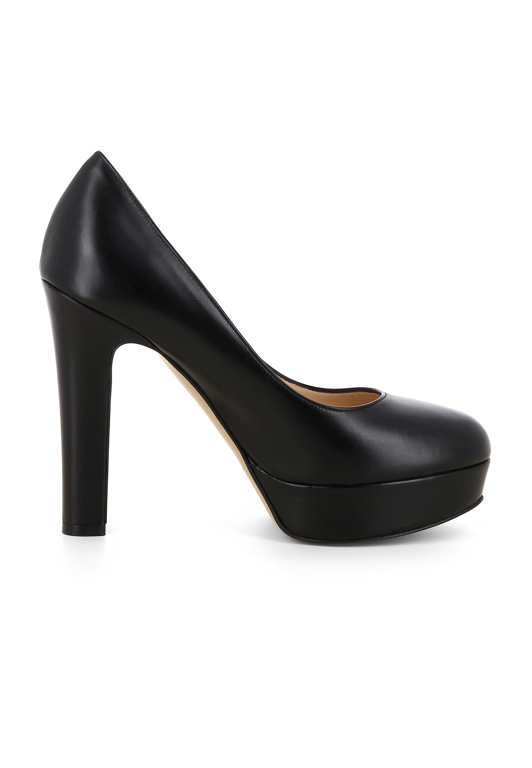 RICCARDA Damen Pumps - Glattleder schwarz