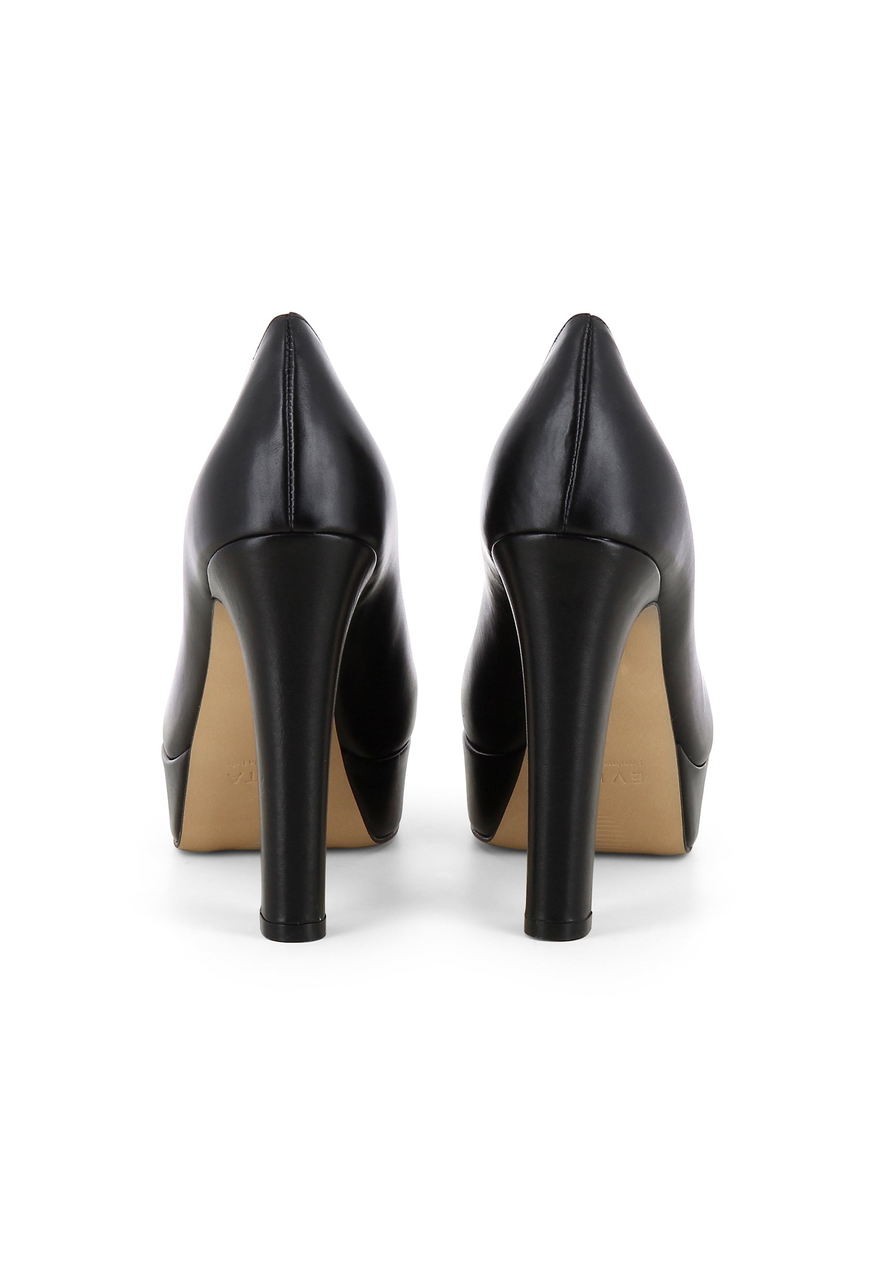 RICCARDA Damen Pumps - Glattleder schwarz
