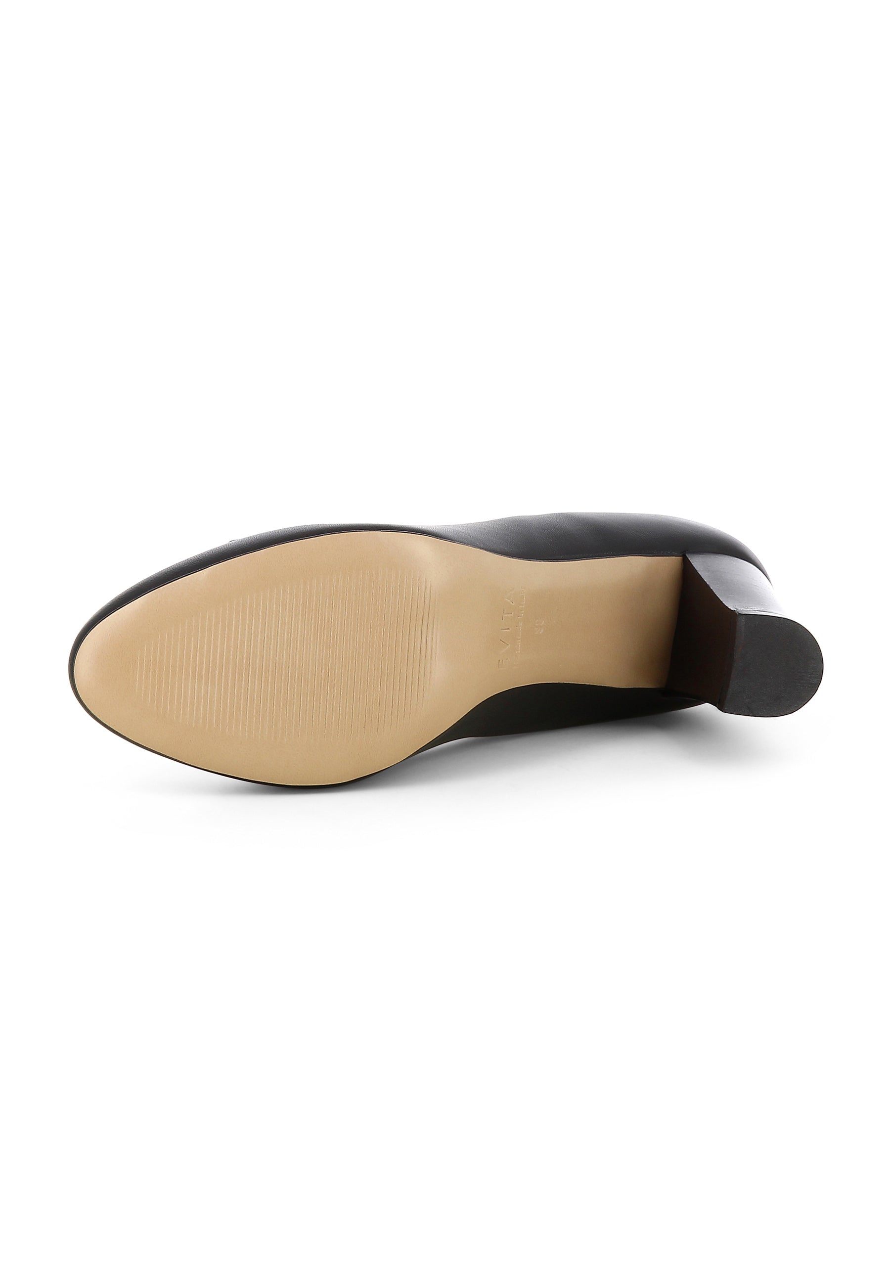 BIANCA Damen Pumps - Glattleder schwarz