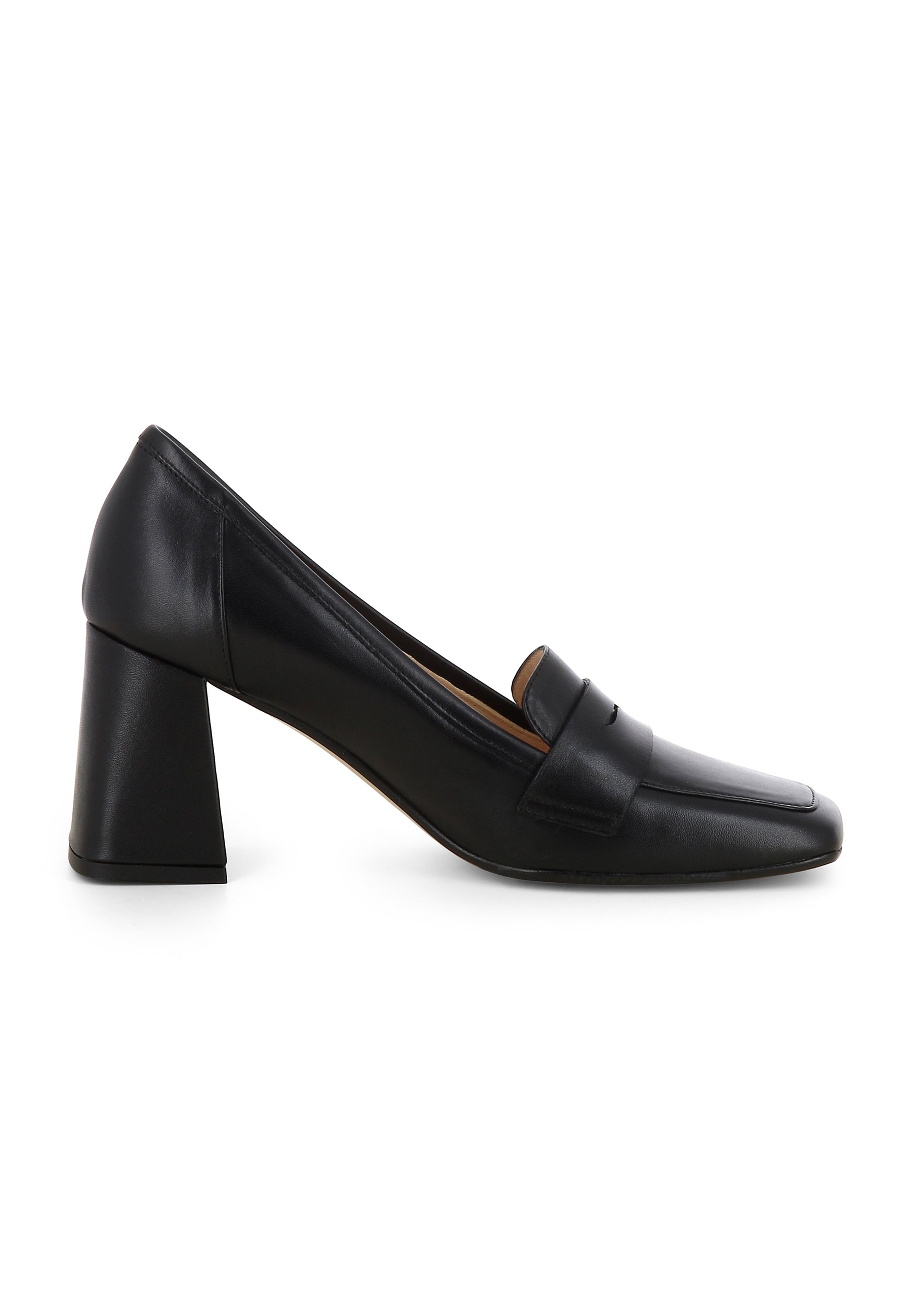 GINA Damen Pumps - Glattleder schwarz