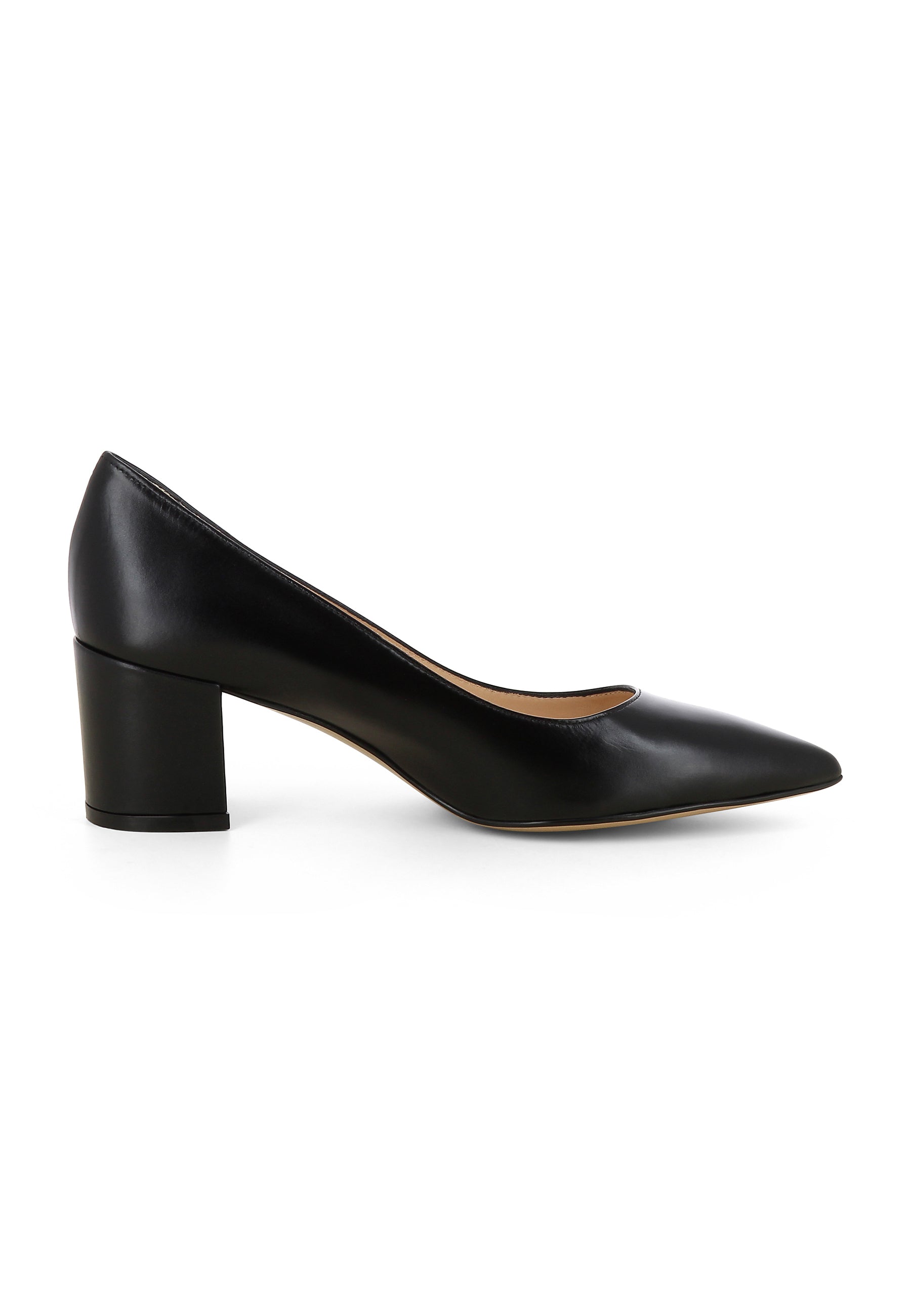 ROMINA Damen Pumps - Glattleder schwarz