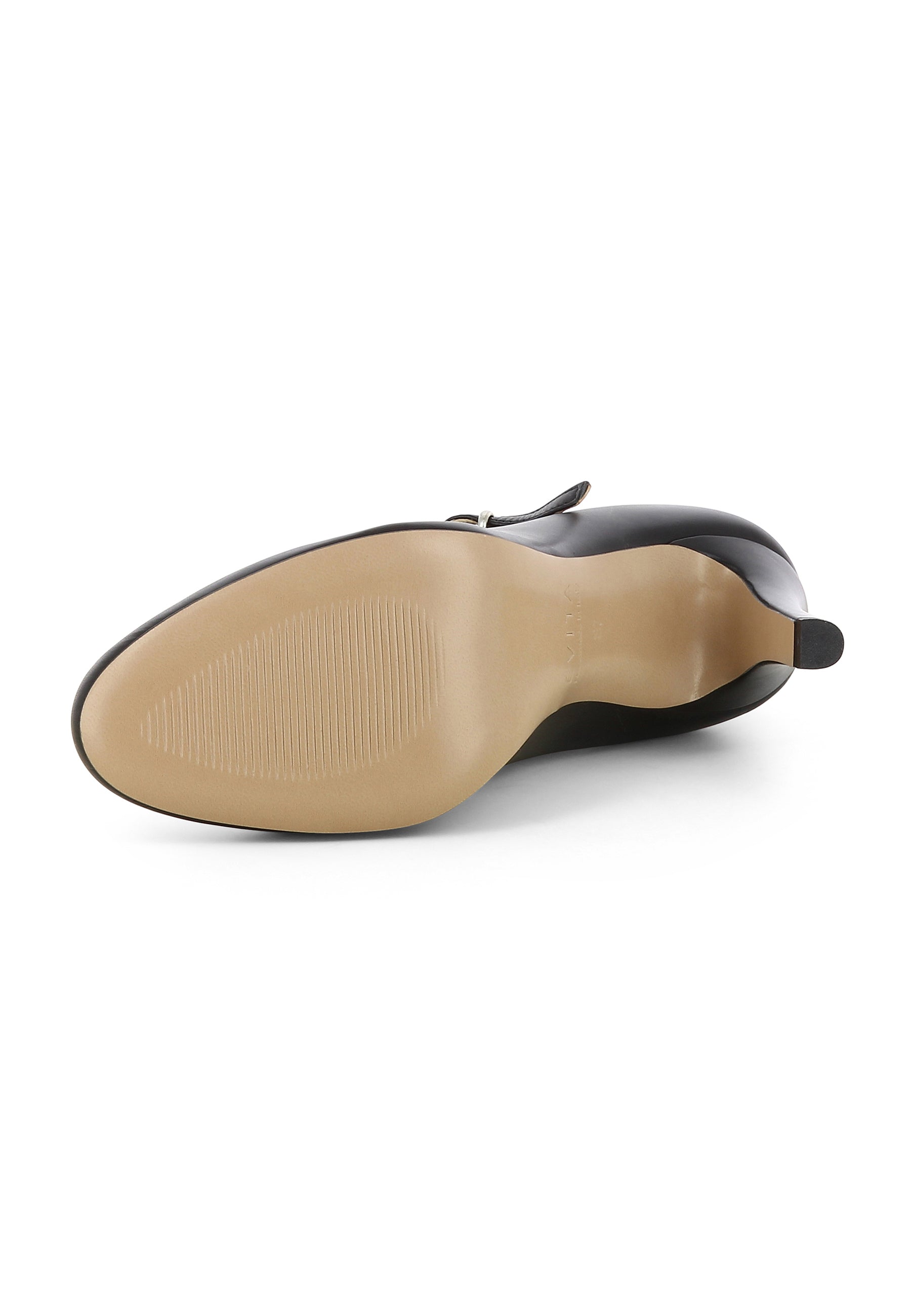 CRISTINA Damen Pumps - Glattleder schwarz