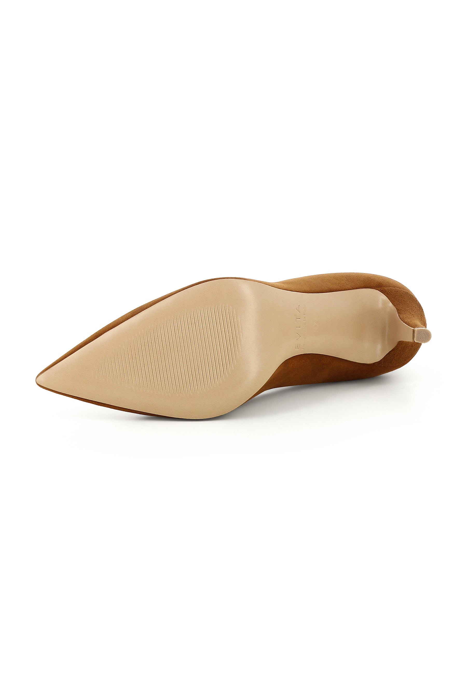 NATALIA women's pumps - suede cognac