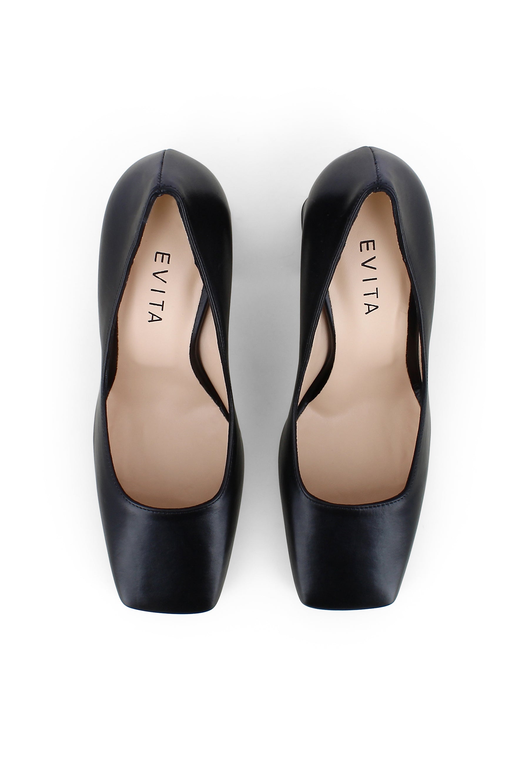 PINA Damen Pumps - Glattleder schwarz