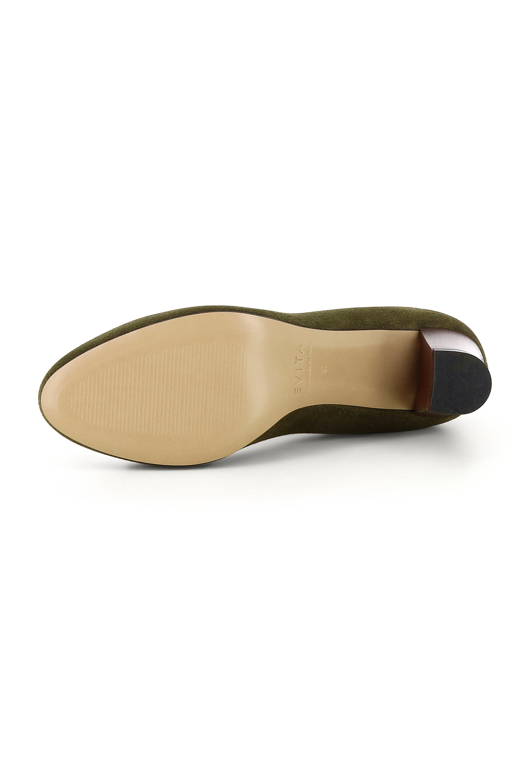 BIANCA women's pumps - suede olive
