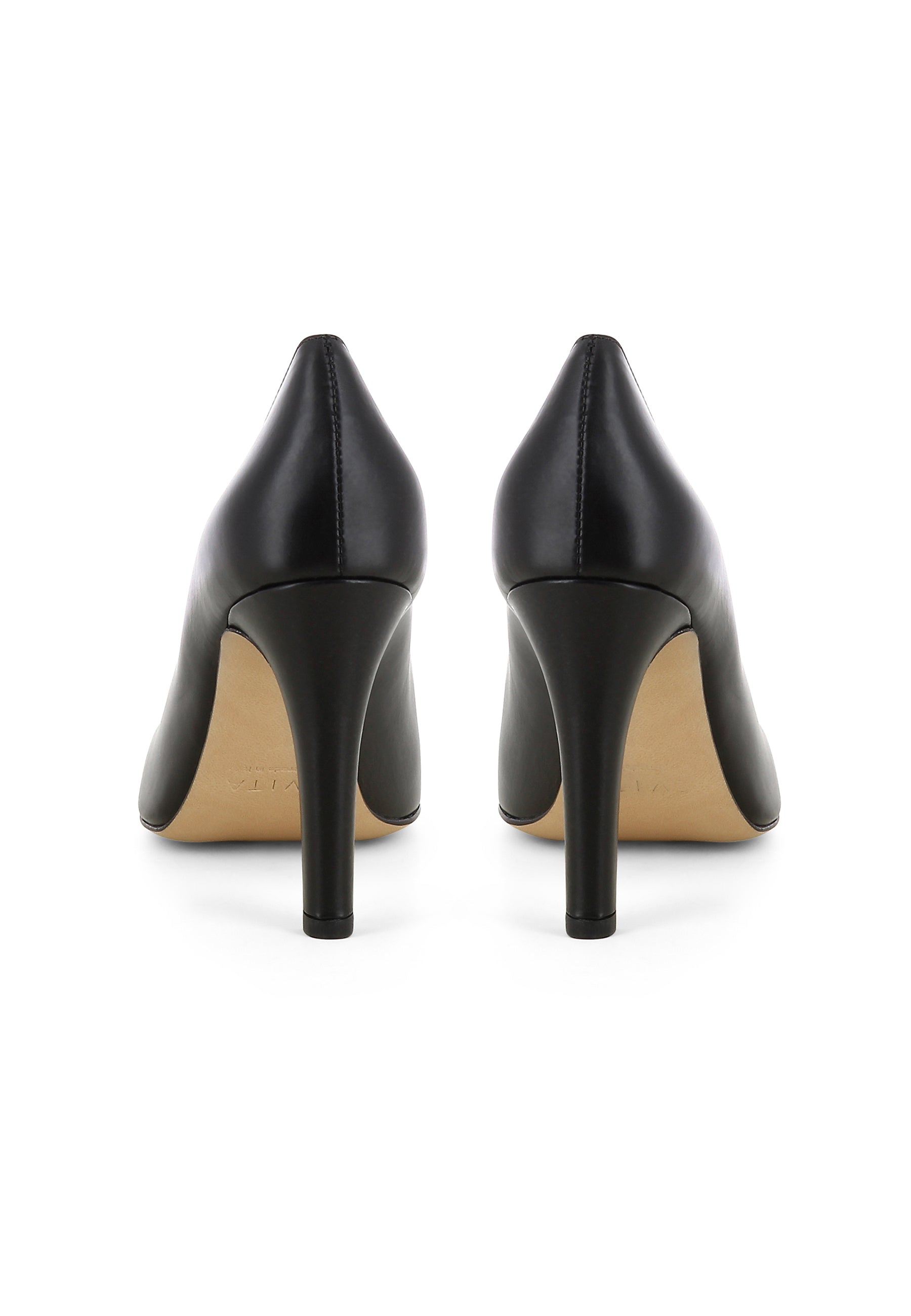 CRISTINA Damen Pumps - Glattleder schwarz