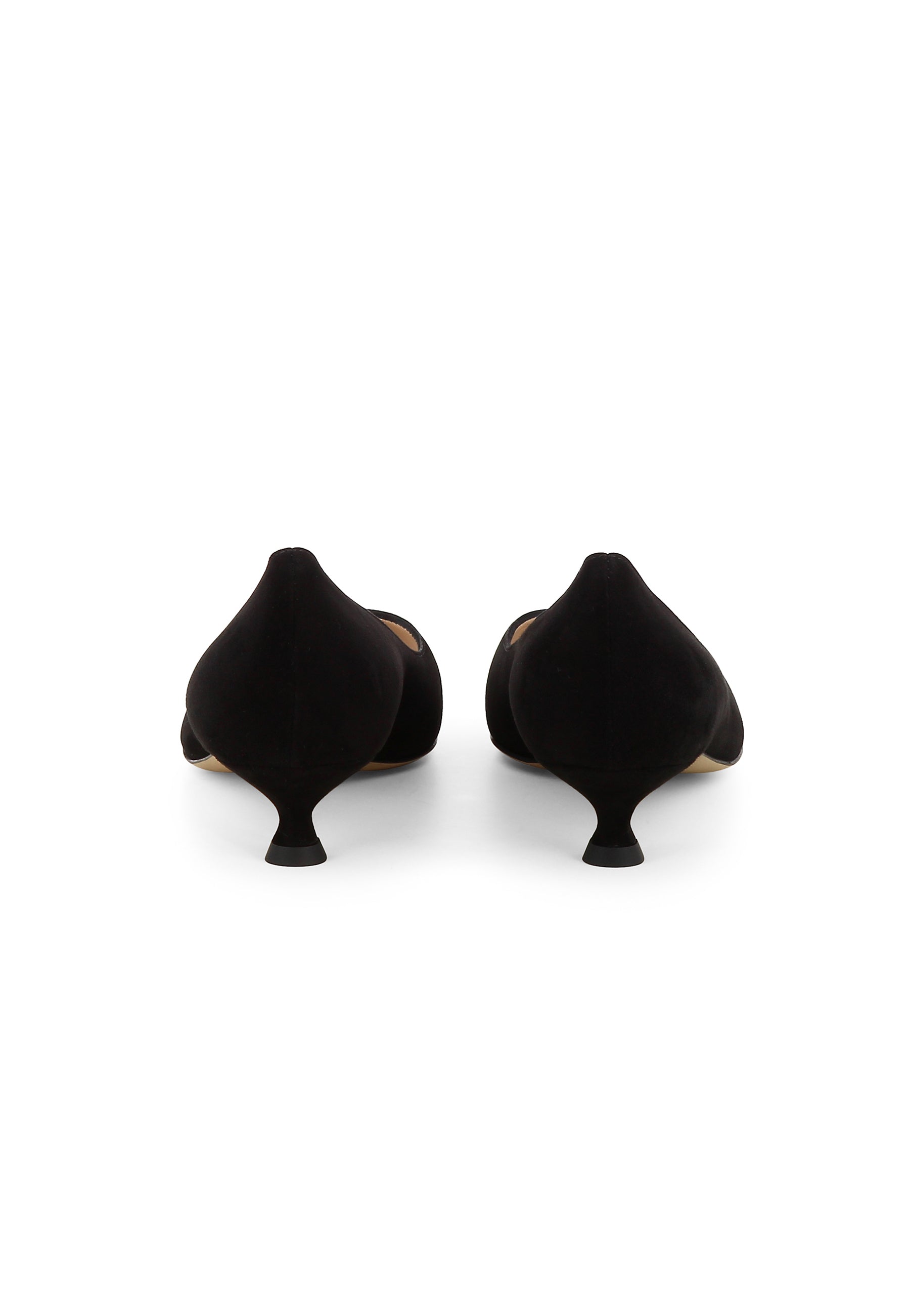 GIORGIA Damen Pumps - Rauleder schwarz