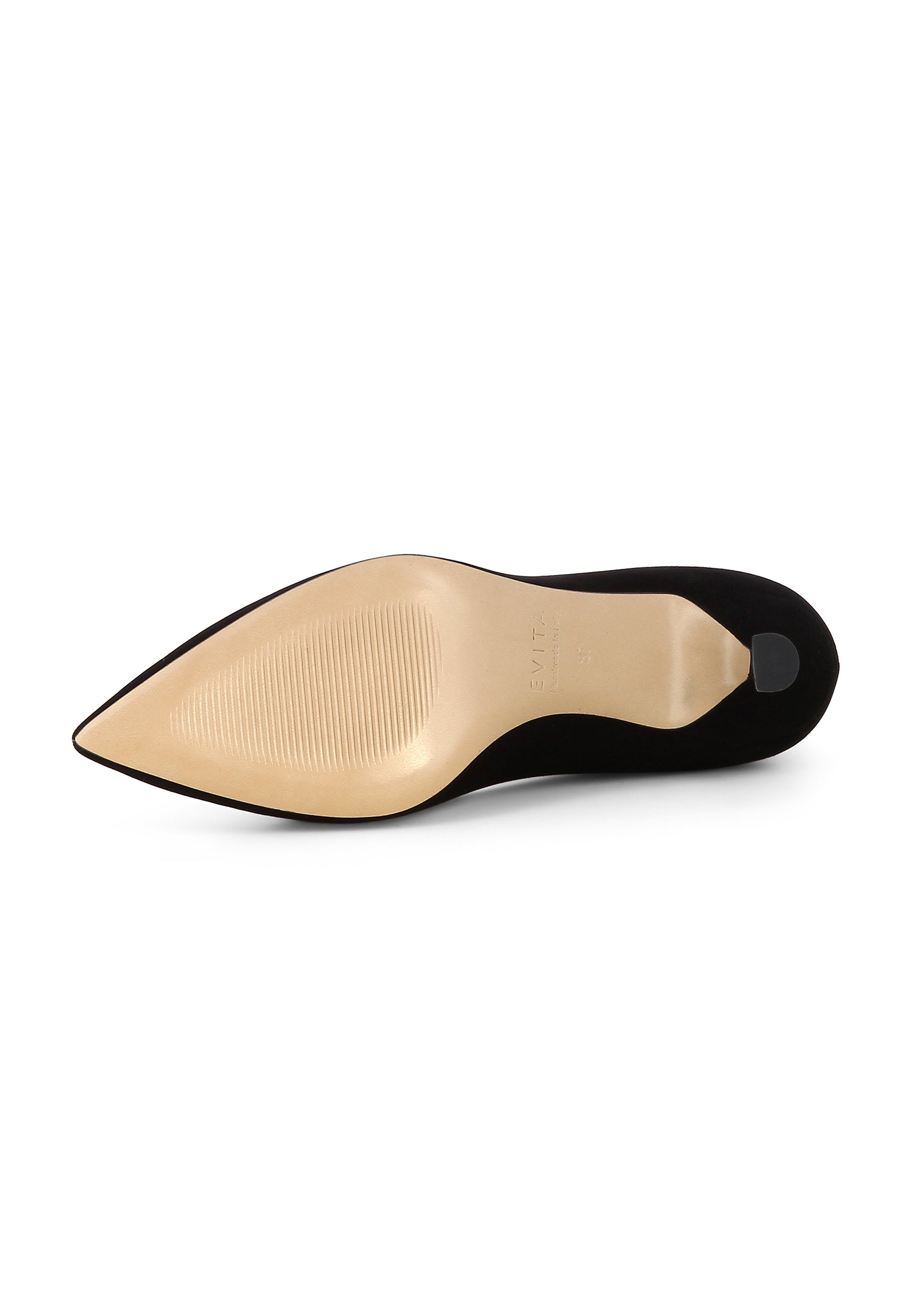 GIORGIA Damen Pumps - Rauleder schwarz