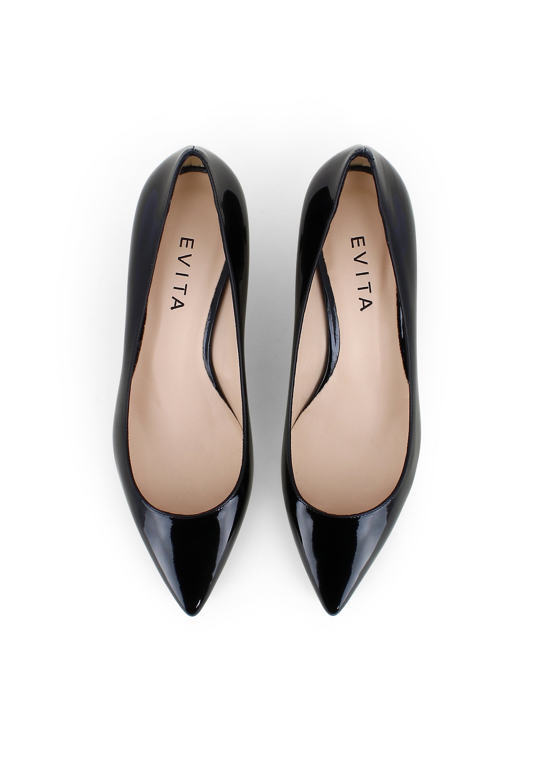 GIORGIA women's pumps - black patent leather