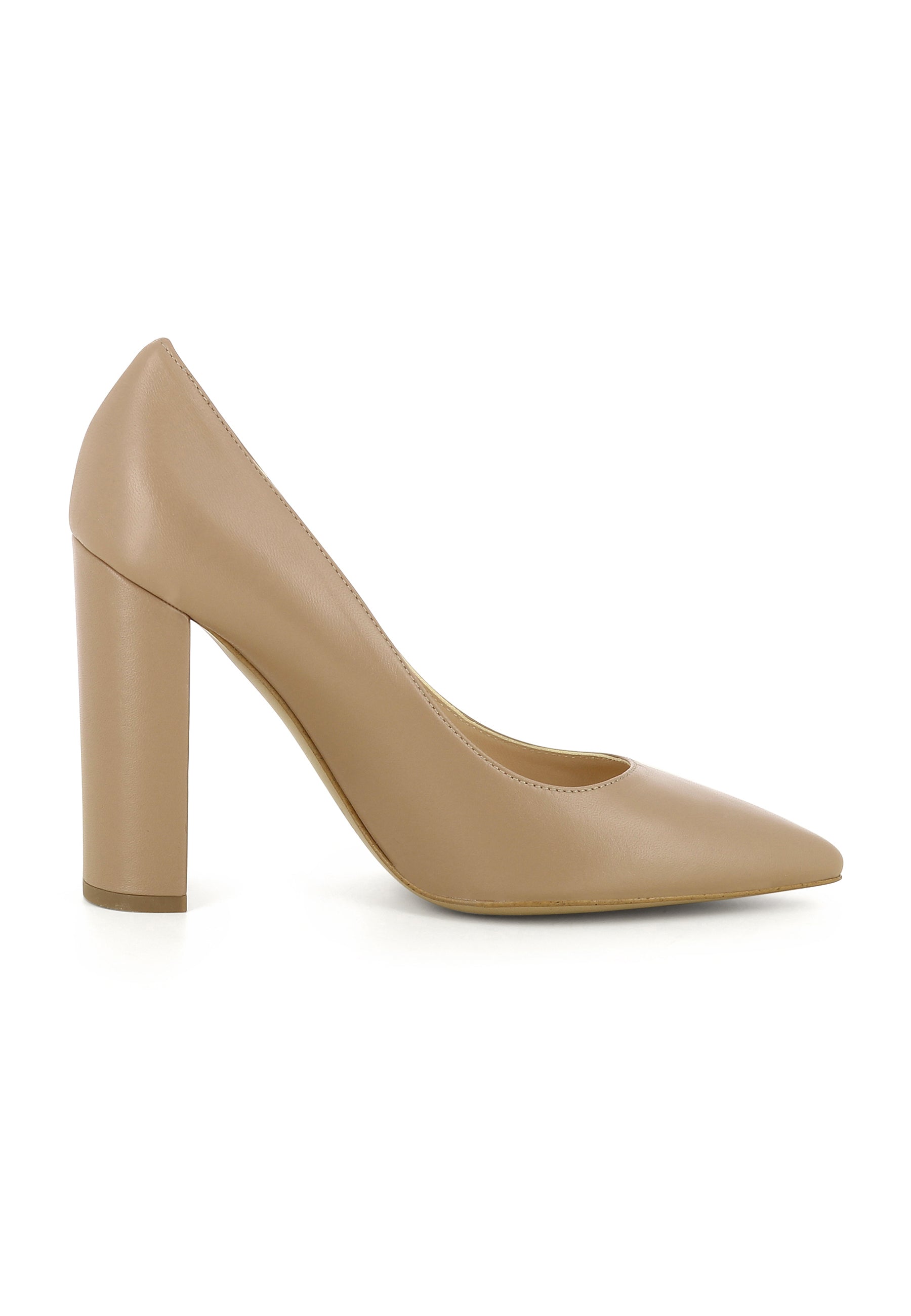 ALINA women's pumps - smooth leather beige